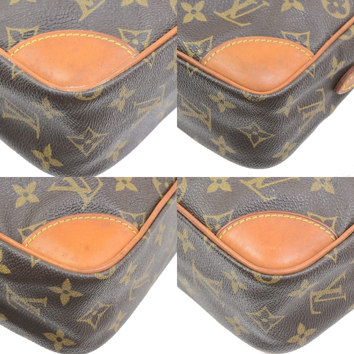 LOUIS VUITTON Trocadero 27 Shoulder Bag Monogram Leather Brown M51274 31PA095