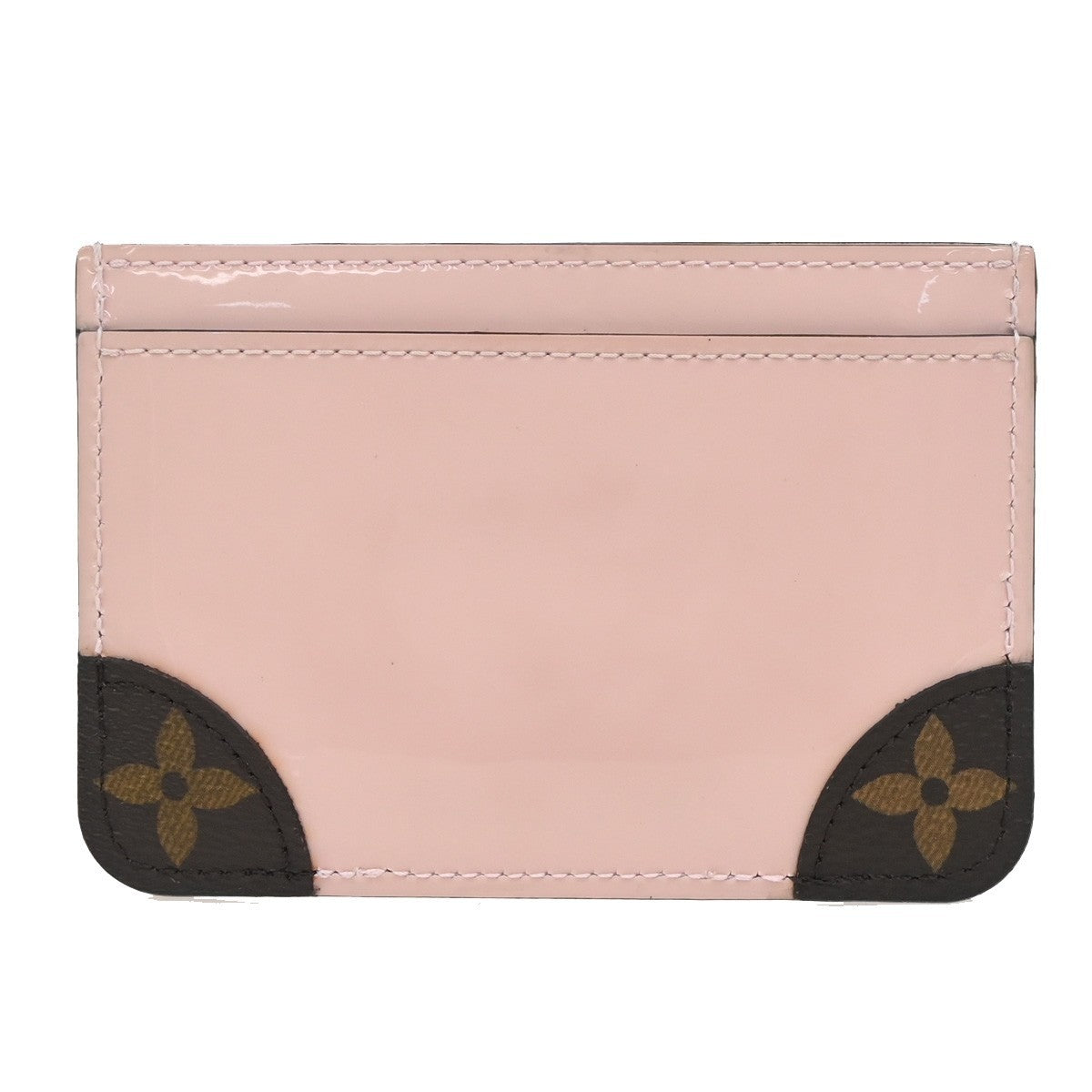 LOUIS VUITTON Porte Cartes Simple Card  Case Monogram Vernis PK M63855 36RL961