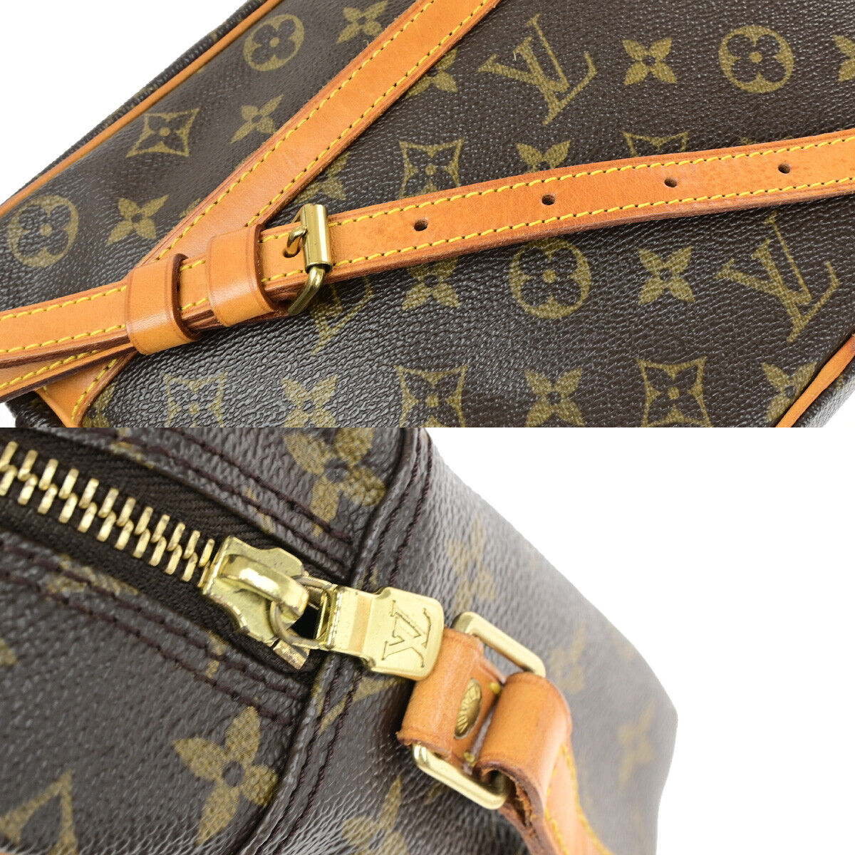 LOUIS VUITTON Trocadero 30 Shoulder Bag Monogram Leather Brown M51272 73YF526