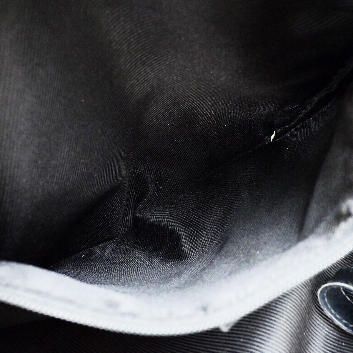 GUCCI Logo GG Pattern Shoulder Tote Bag Canvas Leather Black GHW Italy 09YG536