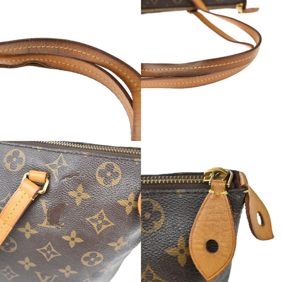 LOUIS VUITTON LV Iena PM Shoulder Bag Monogram Leather Brown M42268 84KB332