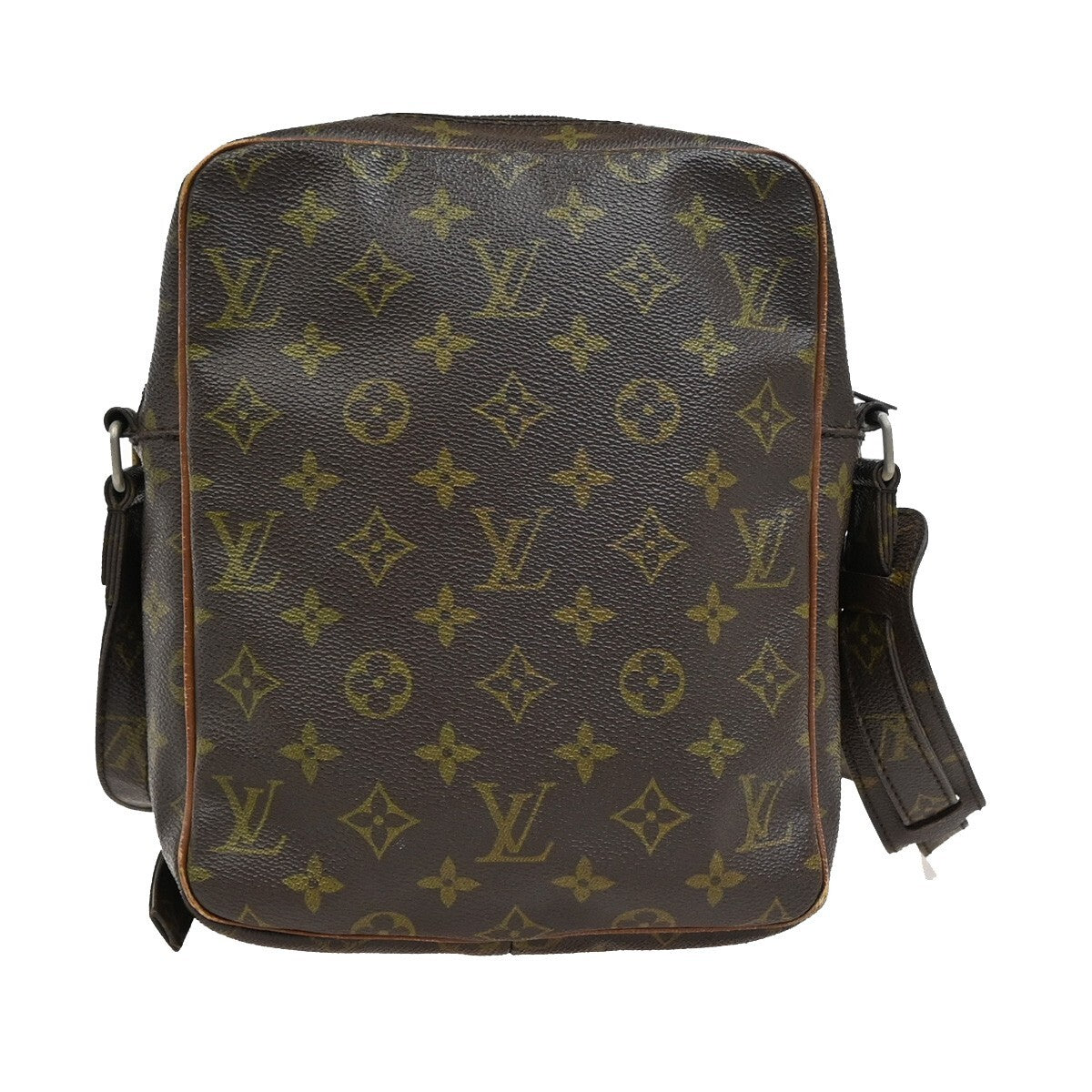 LOUIS VUITTON Petit Marceau Shoulder Bag Monogram Leather Brown M40264 04EE194