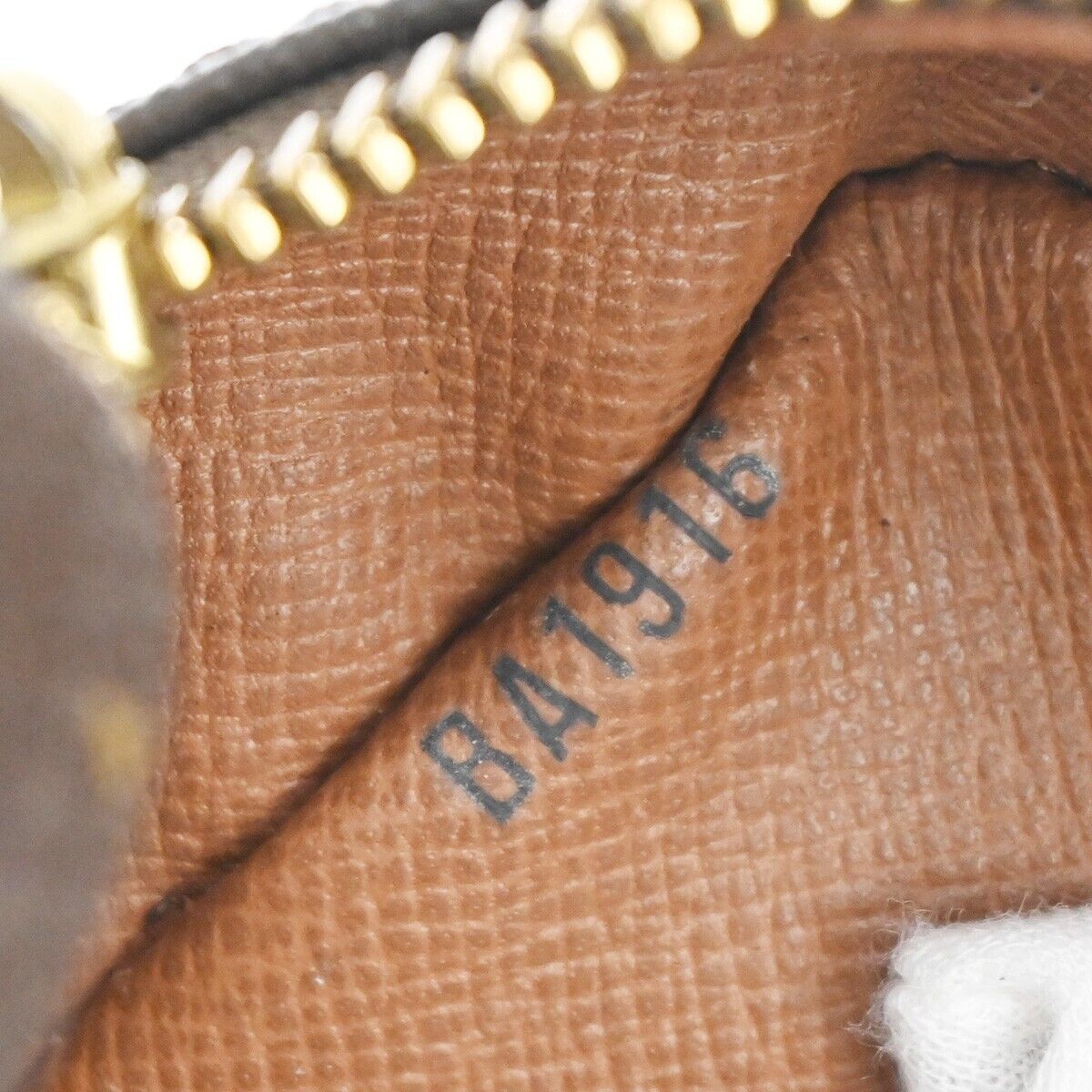 LOUIS VUITTON Trocadero 27 Shoulder Bag Monogram Leather Brown M51274 97SH238