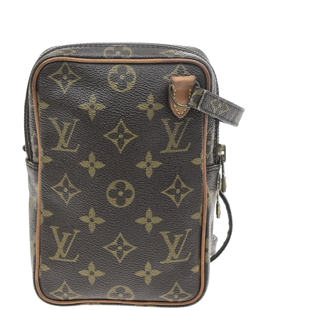 LOUIS VUITTON Mini Amazon Shoulder Bag Monogram Leather Brown M45238 32SA168