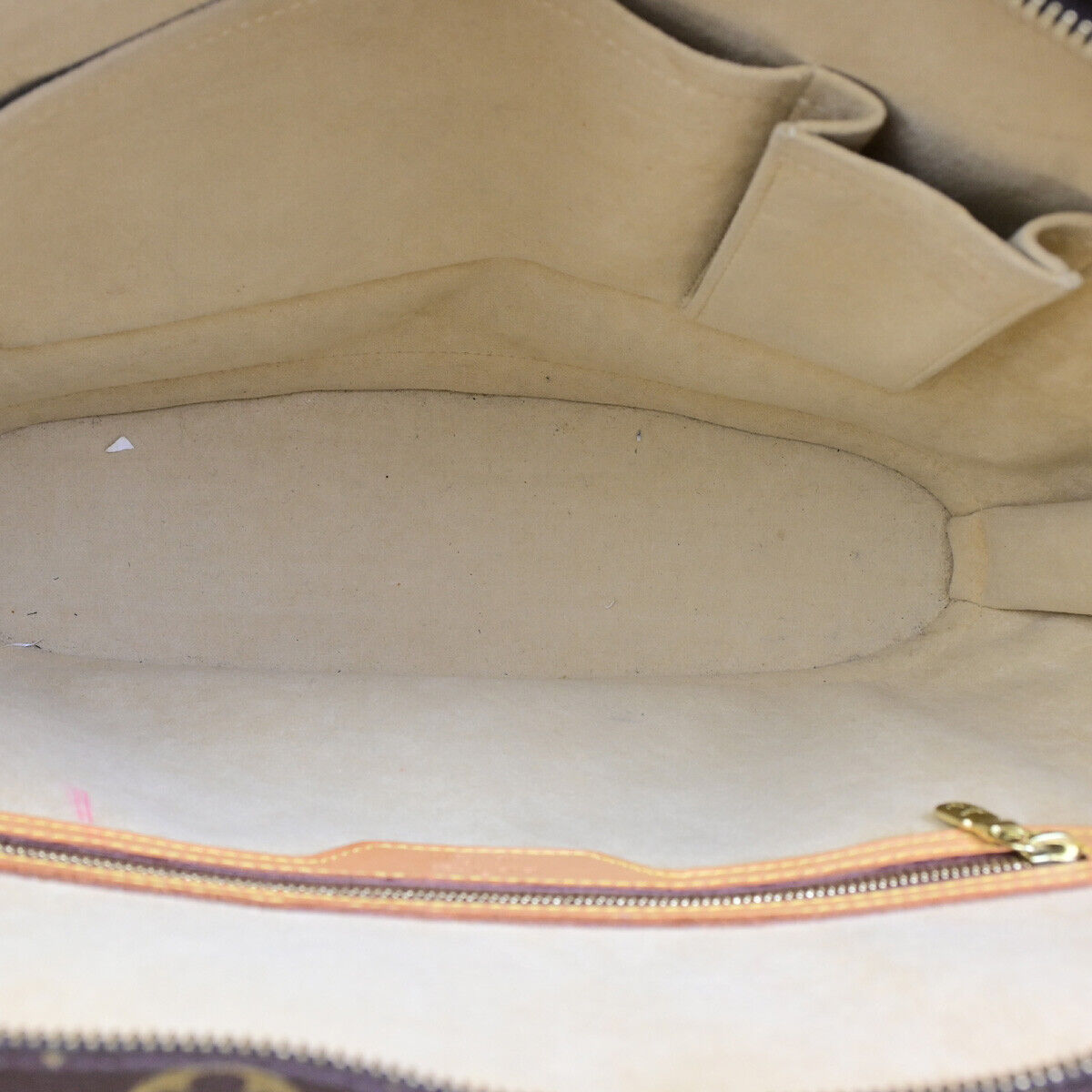 LOUIS VUITTON BABYLONE Shoulder Bag Monogram Leather Brown France M51102 77SJ508