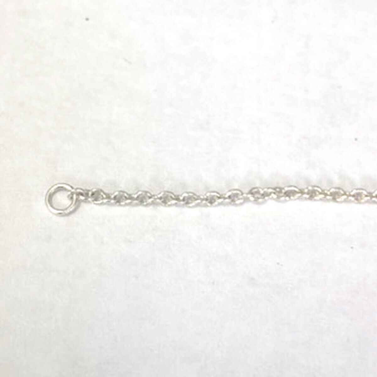 TIFFANY & CO. Eternal Circle Chain Necklace Silver 925 Spain Accessory 09YA028