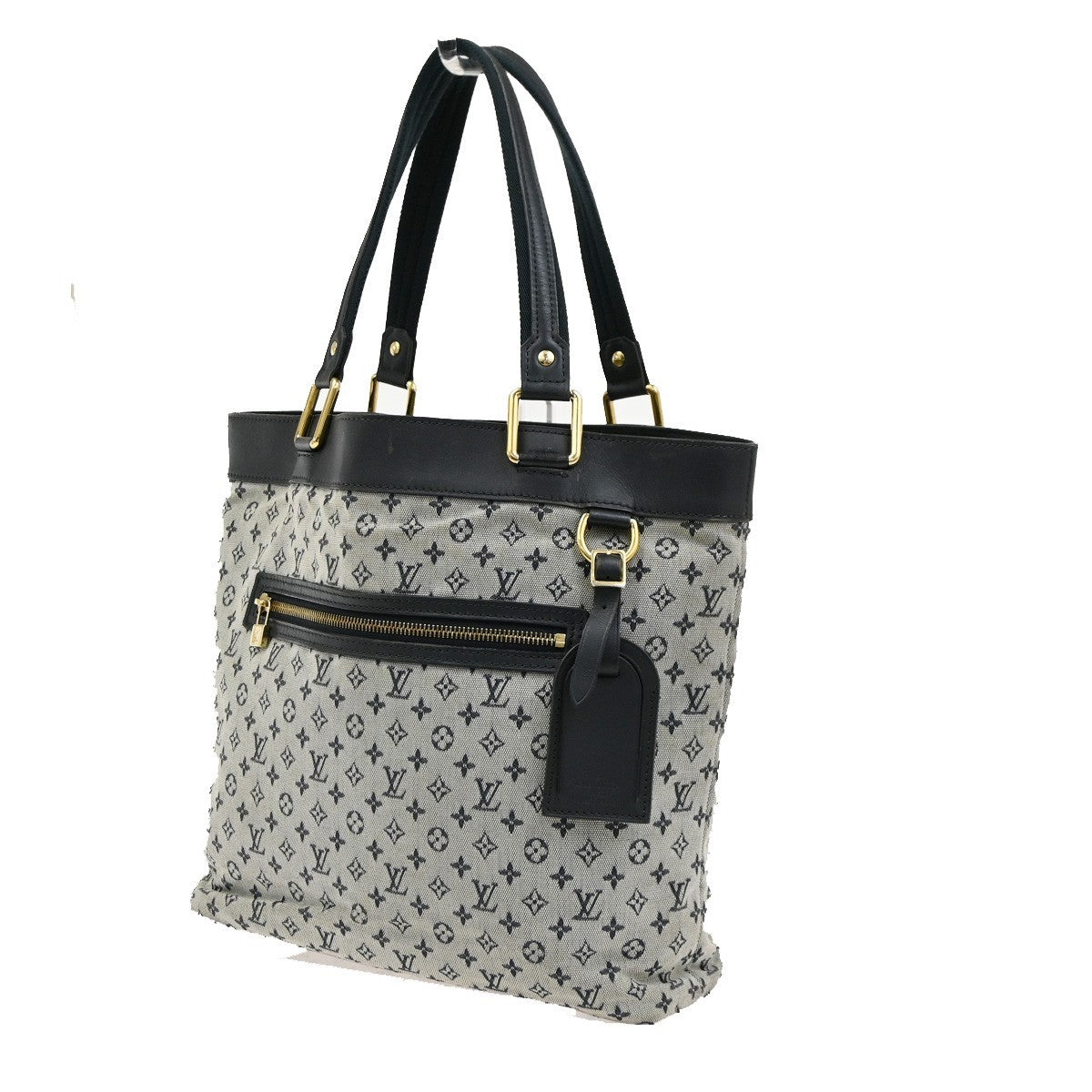 LOUIS VUITTON LV Logo Lucille GM Hand Bag Monogram Mini Lin M92675 32CB001