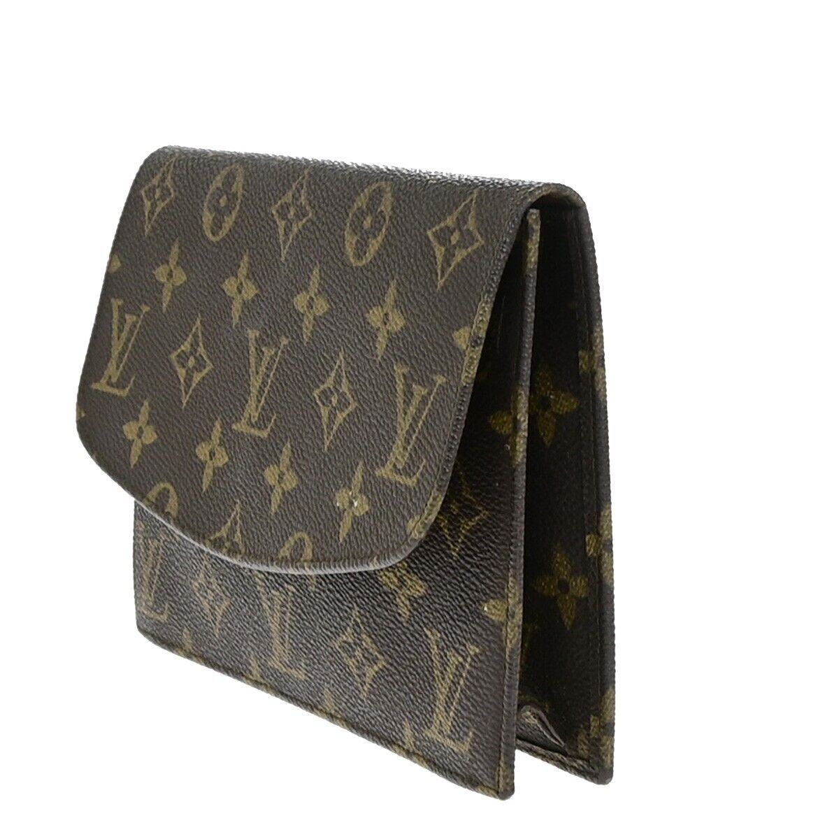 LOUIS VUITTON Pochette Rabat 20 Clutch Hand Bag Monogram Leather M51934 61EC909