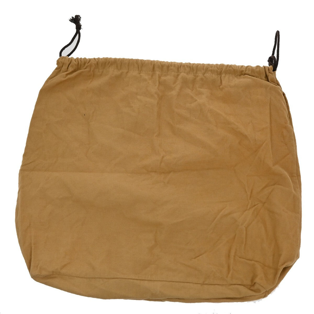 LOUIS VUITTON Logo 10 Set Dust Bag Drawstring Canvas Cotton Beige Brown 09FB552