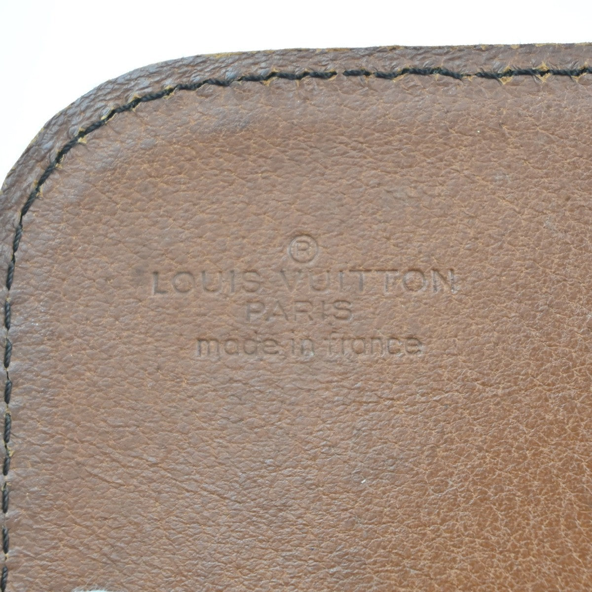 LOUIS VUITTON Cartouchiere GM Shoulder Bag Monogram Leather Brown M51252 39KC446