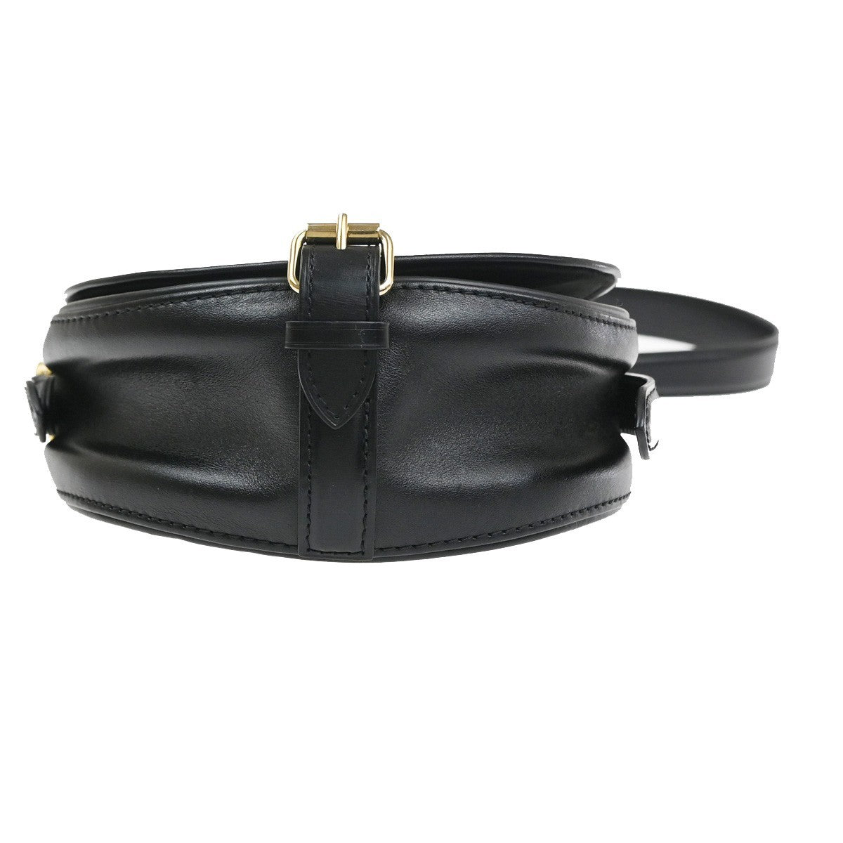 LOUIS VUITTON LV Tambourine Shoulder Bag Calfskin Leather Black M55505 603KC983