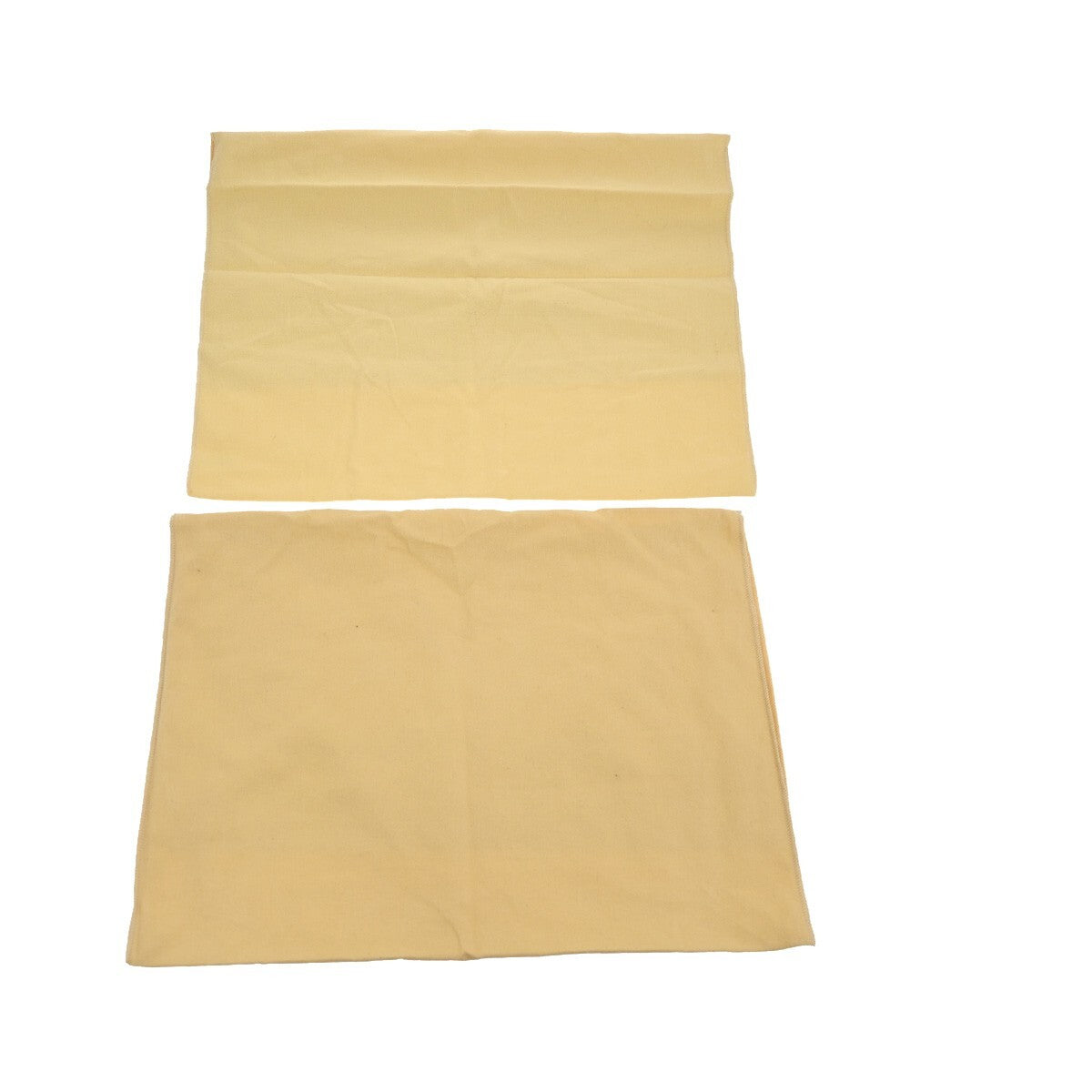 LOUIS VUITTON Logo 10 Set Dust Bag Drawstring Canvas Cotton Beige Brown 09EE161