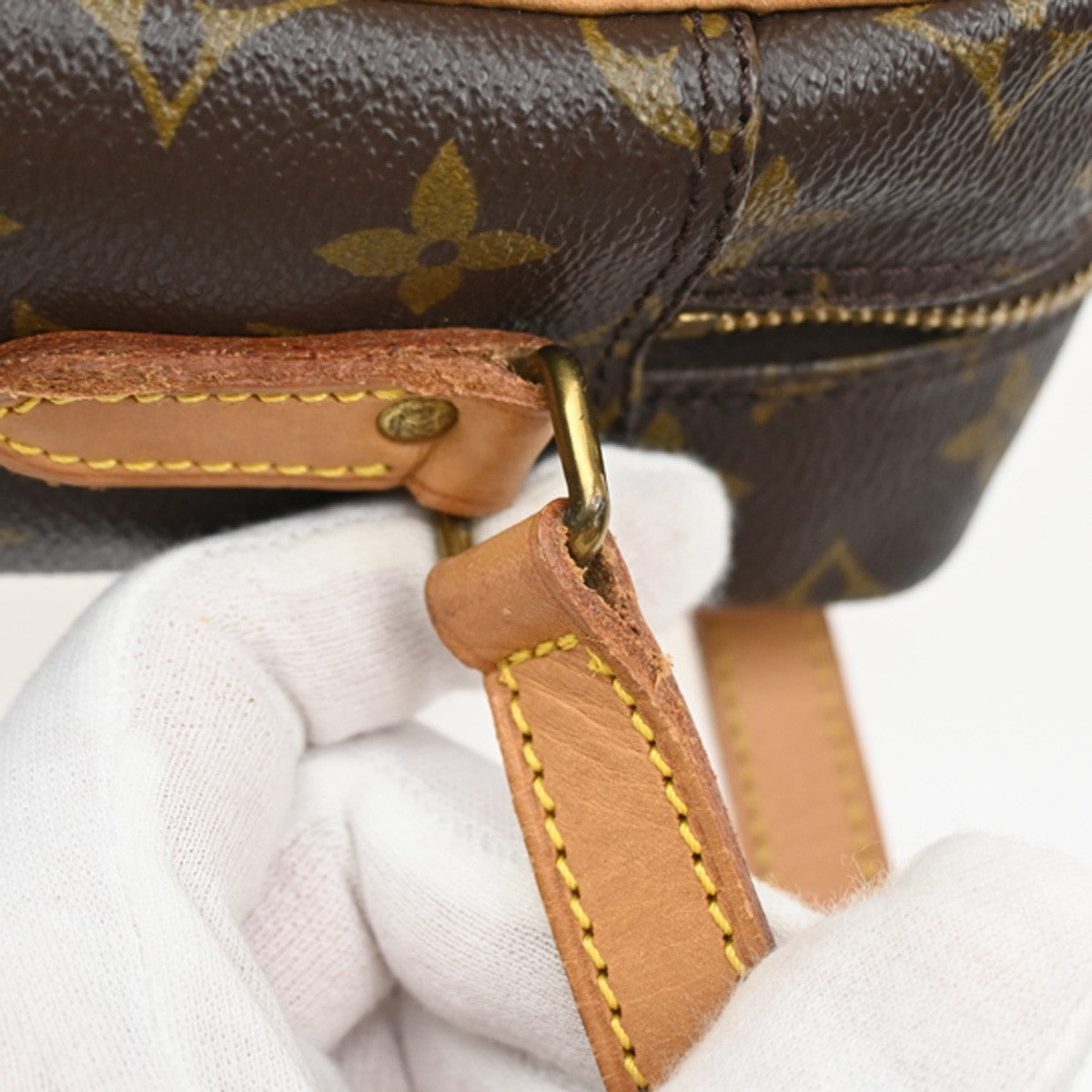 LOUIS VUITTON Trocadero 30 Shoulder Bag Monogram Leather Brown M51272 76SA081