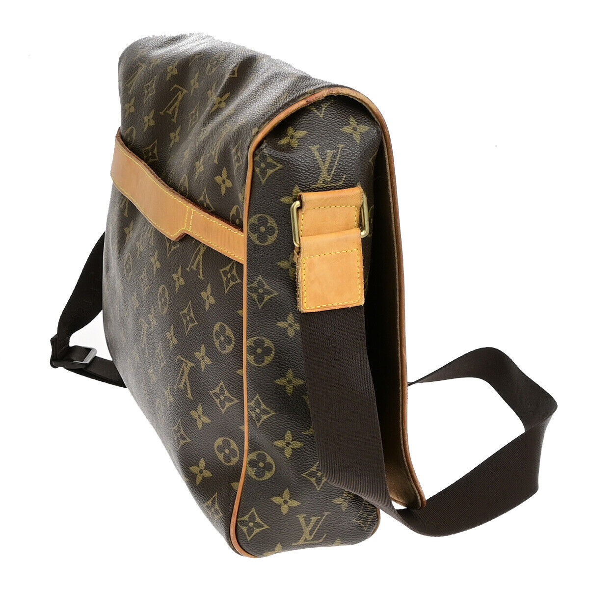 LOUIS VUITTON Abbesses Messenger Shoulder Bag Monogram Leather BN M45257 71YF625
