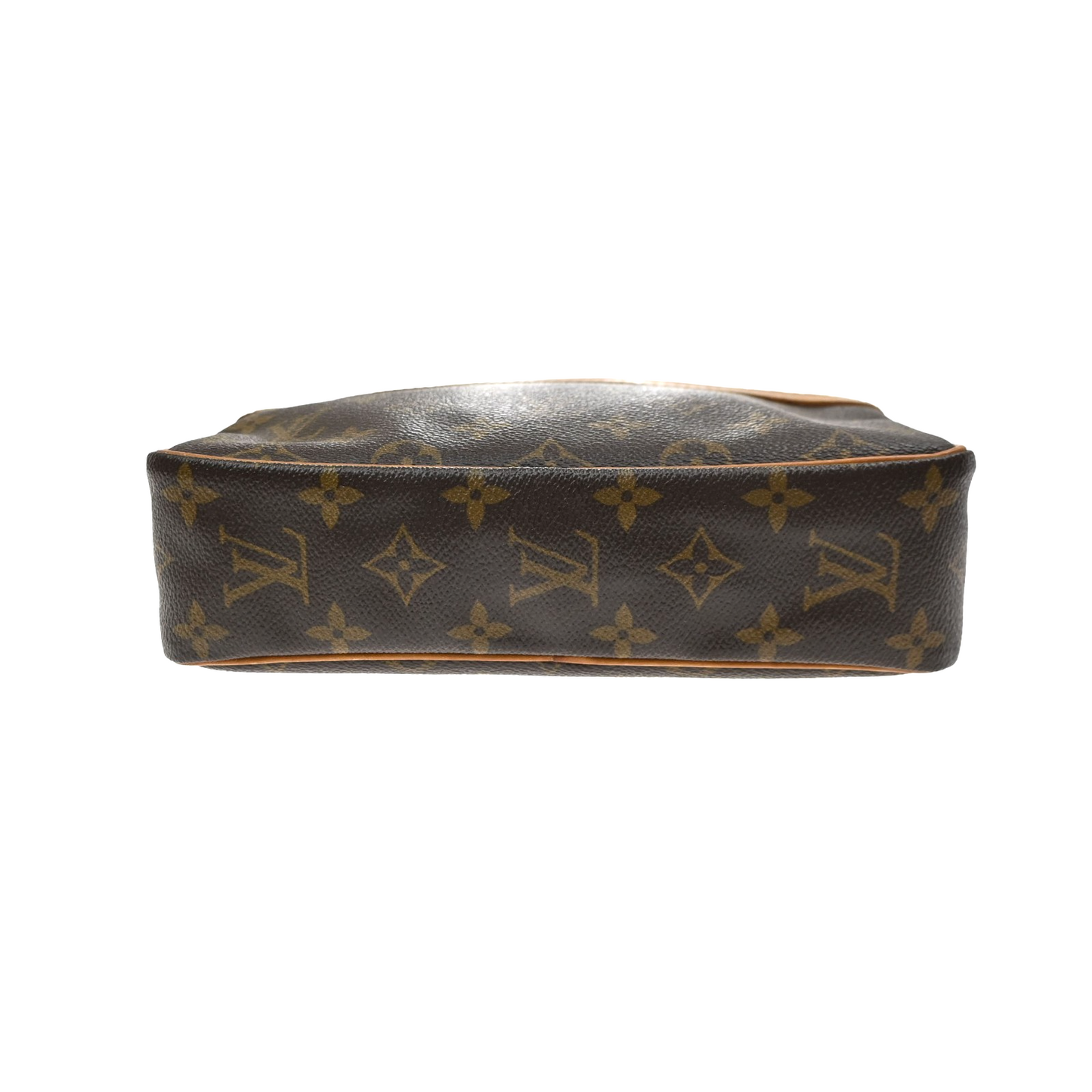 LOUIS VUITTON Compiegne 23 Clutch Hand Bag Monogram Leather Brown M51847 66KD123