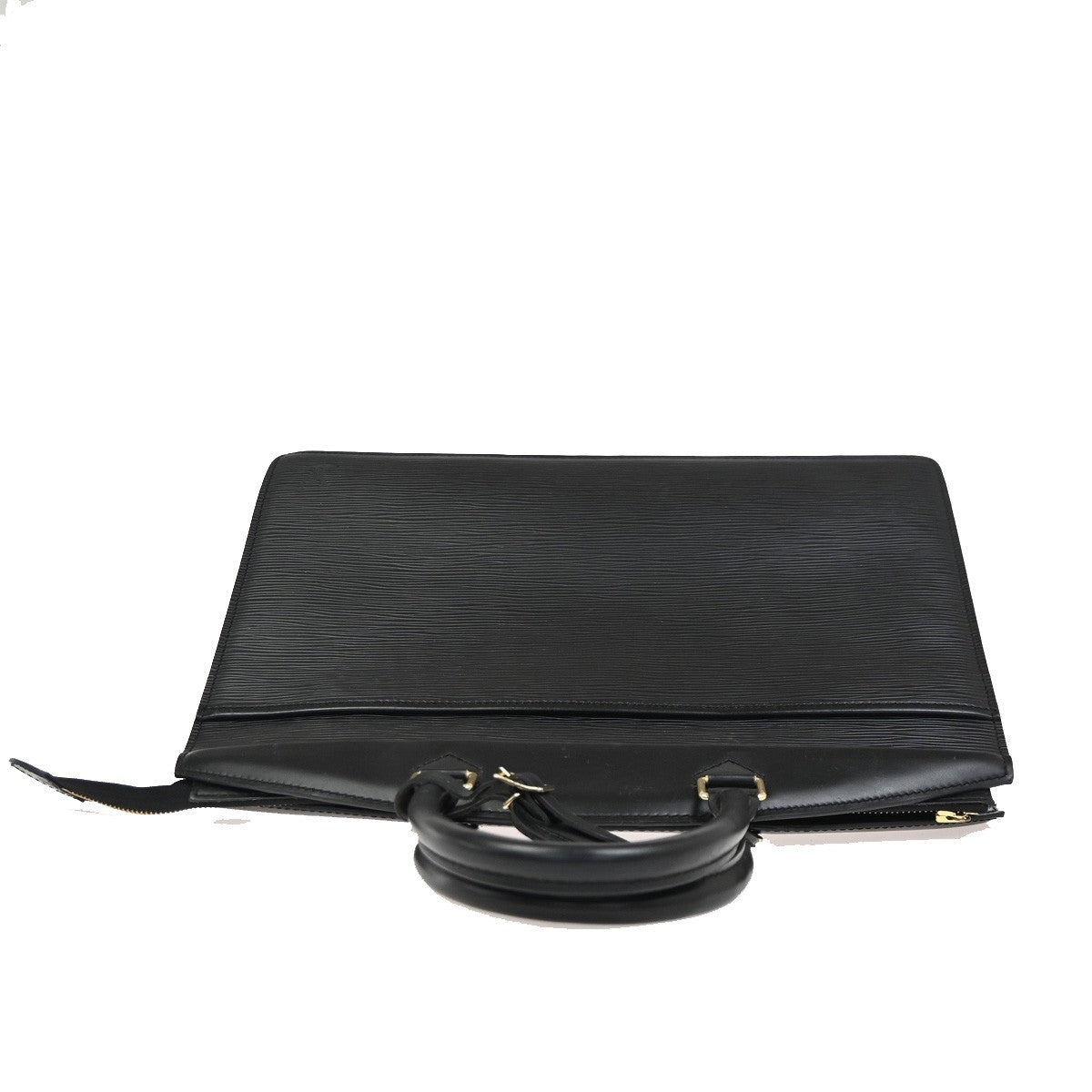 LOUIS VUITTON LV Logo Riviera Hand Bag Epi Leather Black France M48182 33KD051