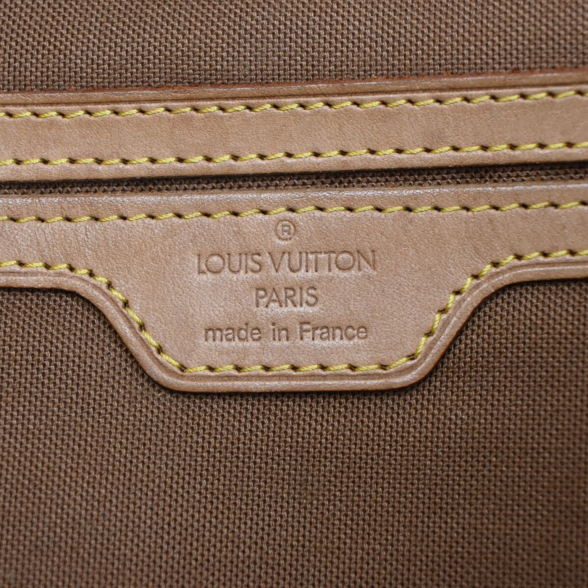LOUIS VUITTON Montsouris GM Backpack Bag Monogram Leather Brown M51135 14EE287