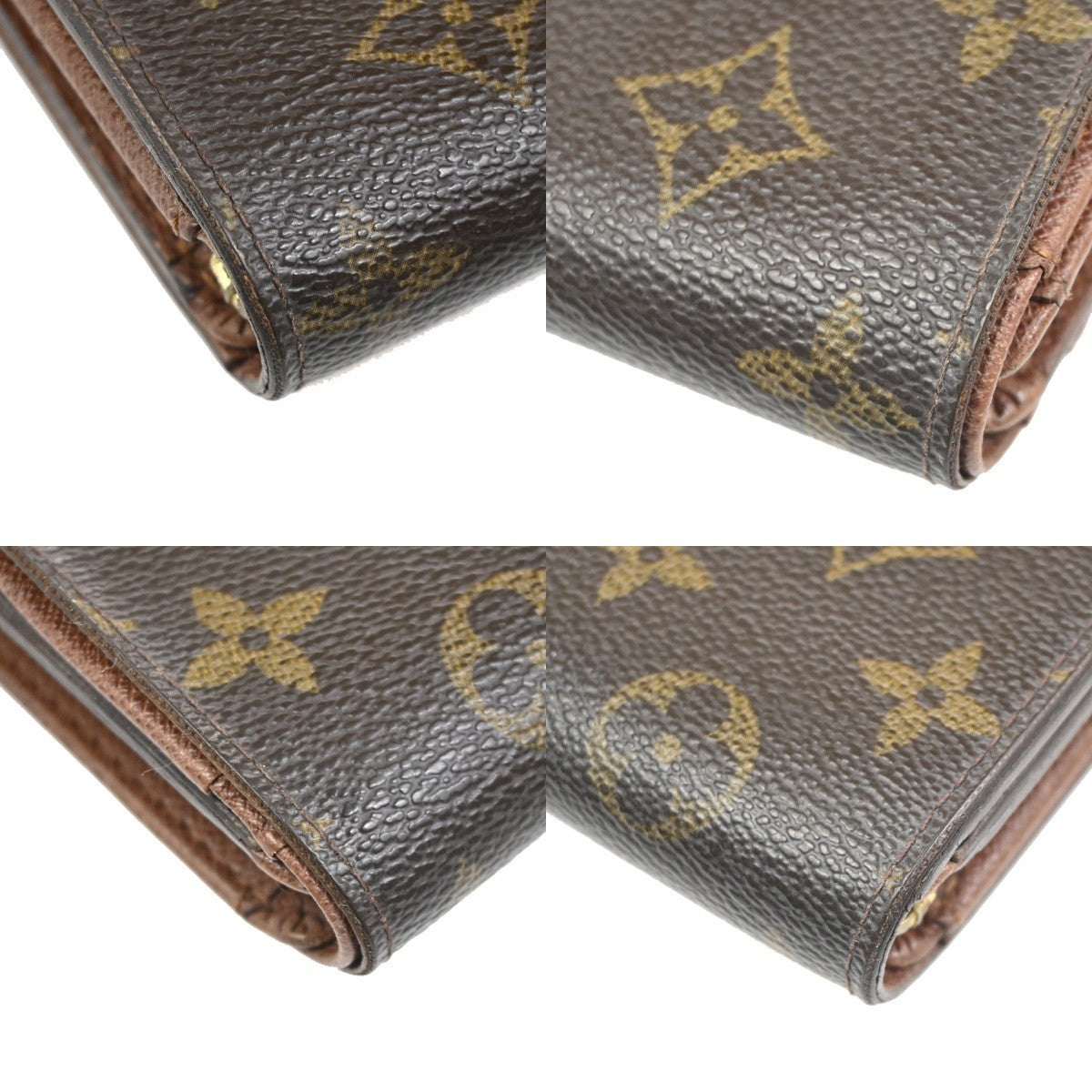 LOUIS VUITTON Portefeuille Tresor Bifold Wallet Monogram Brown M61736 05KC305