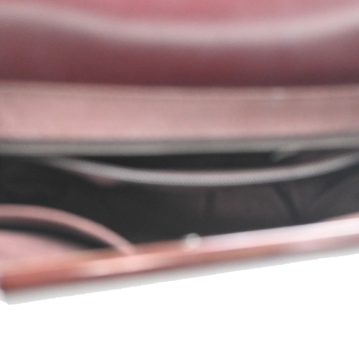 GIVENCHY Logo Top Handle Hand Bag Leather Canvas Burgundy 05KC527