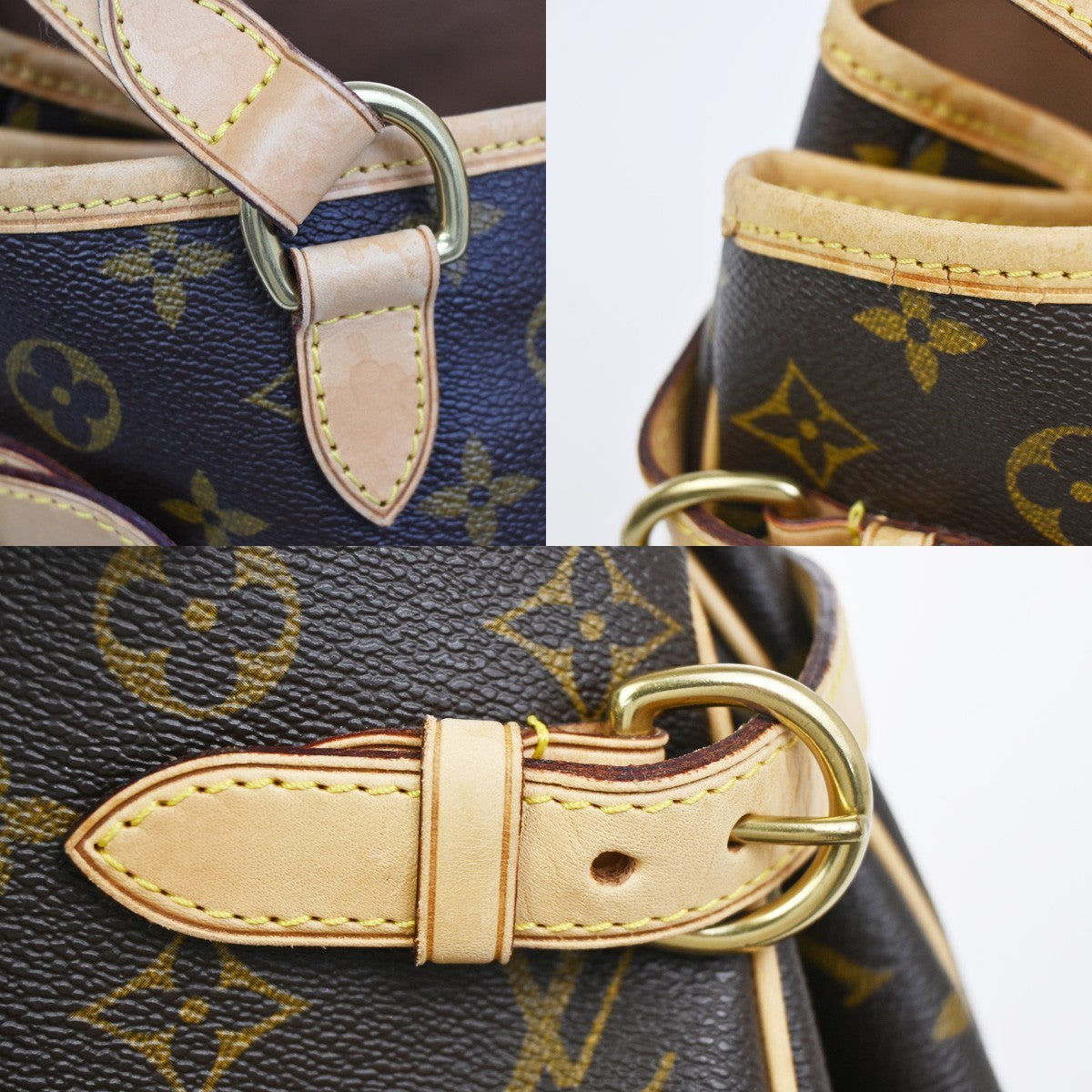 LOUIS VUITTON Batignolles Horizontal Shoulder Bag Monogram Brown M51154 19KC676