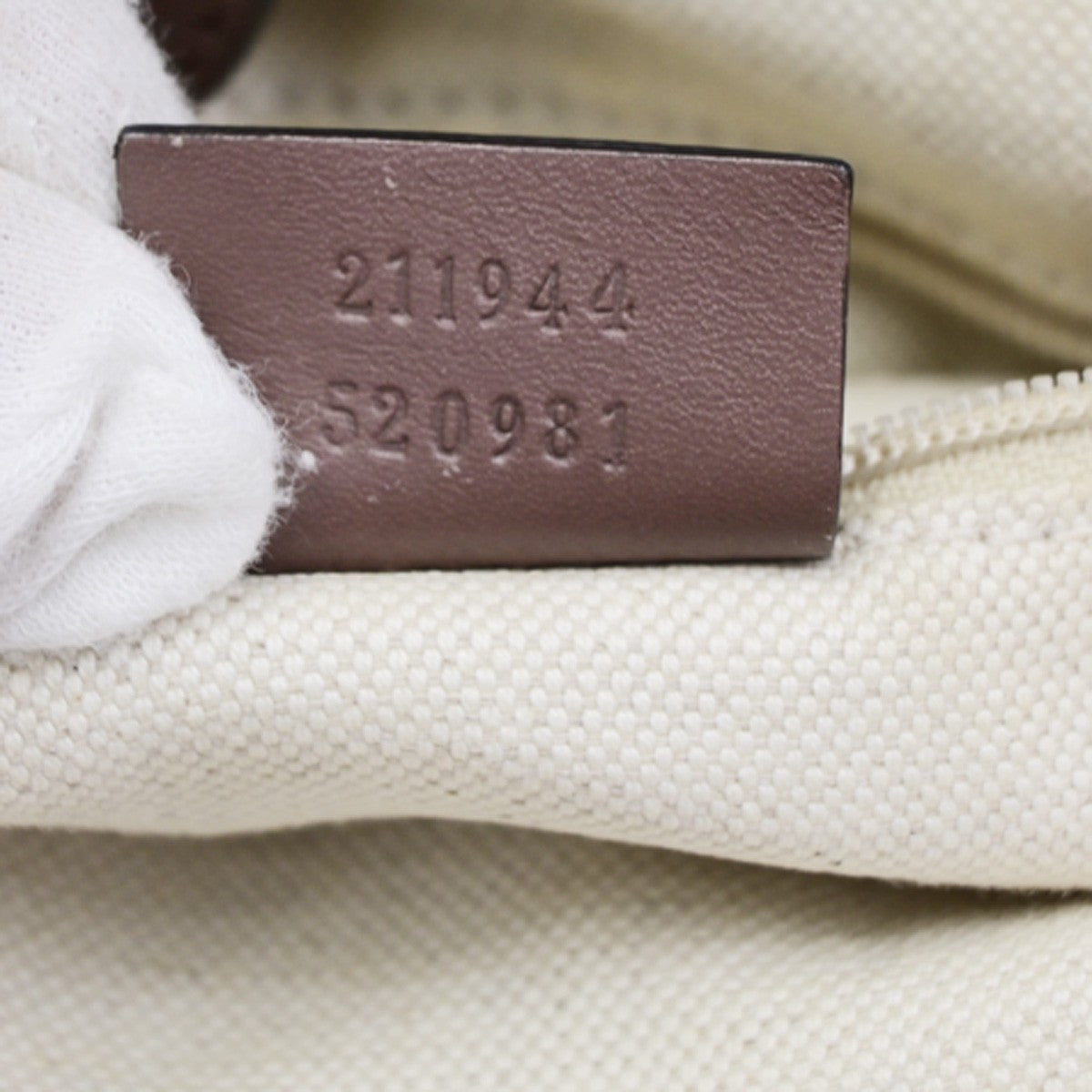 GUCCI Sukey Shoulder Hand Bag Canvas Leather Beige Pink GHW Italy 85CB047