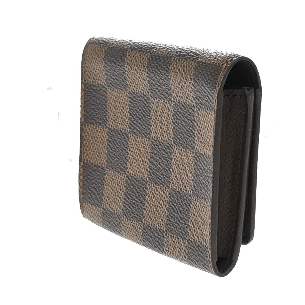 LOUIS VUITTON Carte De Vistie card Case Damier Ebene Leather BN N62920 69KP023