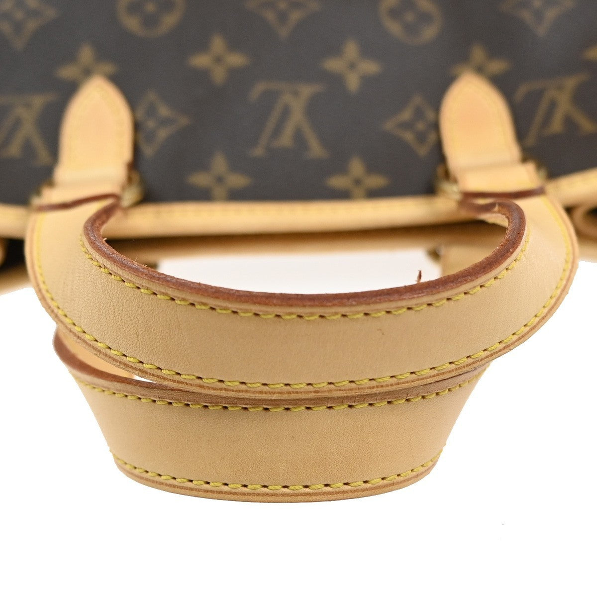 LOUIS VUITTON Batignolles Tote Hand Bag Monogram Leather Brown M51156 96MA205