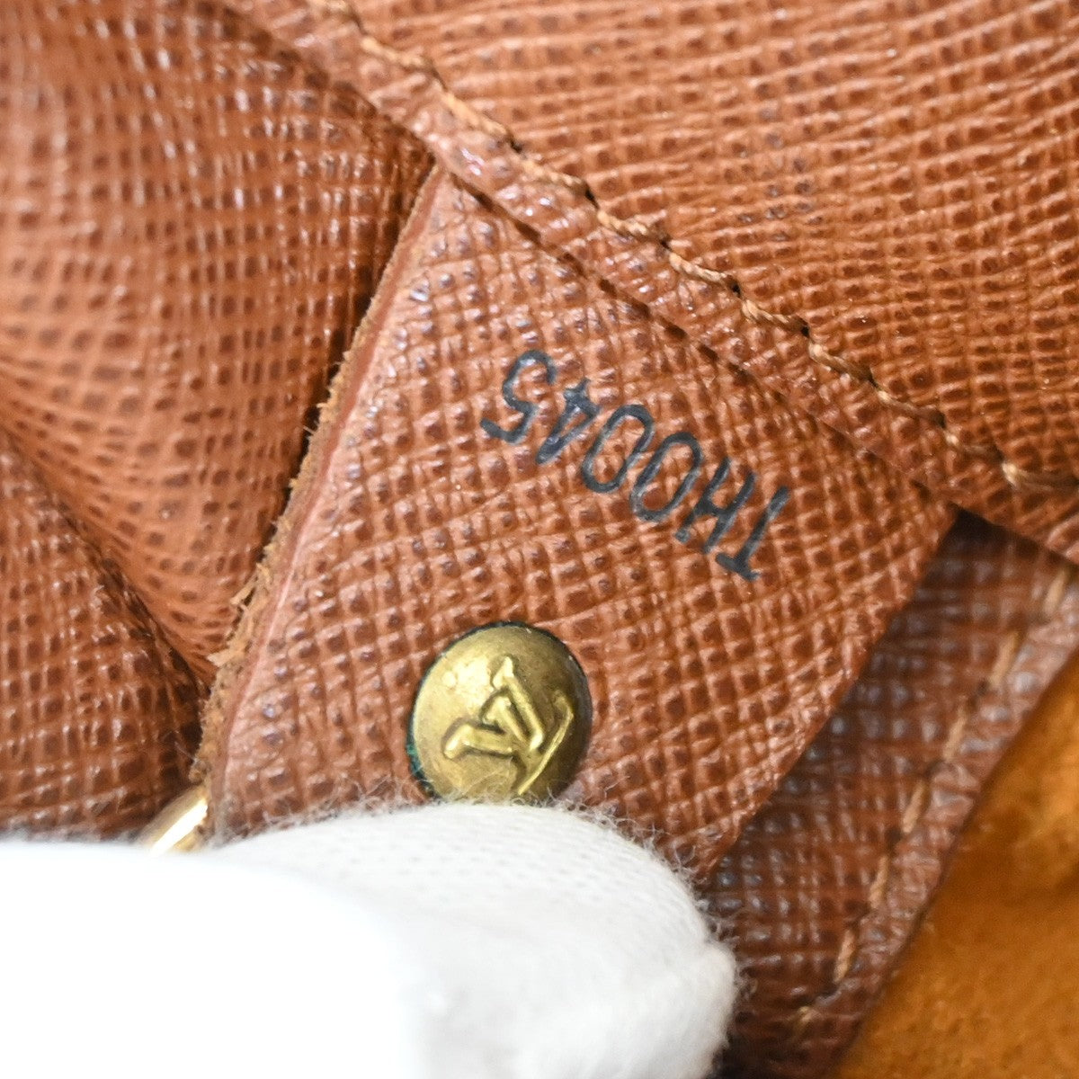 LOUIS VUITTON Musette Shoulder Bag Monogram Leather Brown France M51256 82YH362
