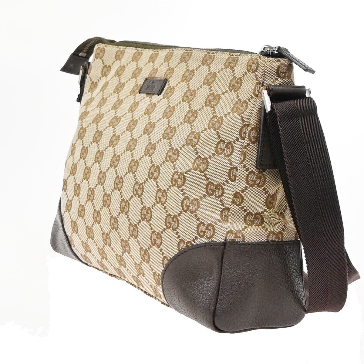 GUCCI Joy GG Pattern Shoulder Messenger Bag Canvas Leather BN GHW Italy 32KC741