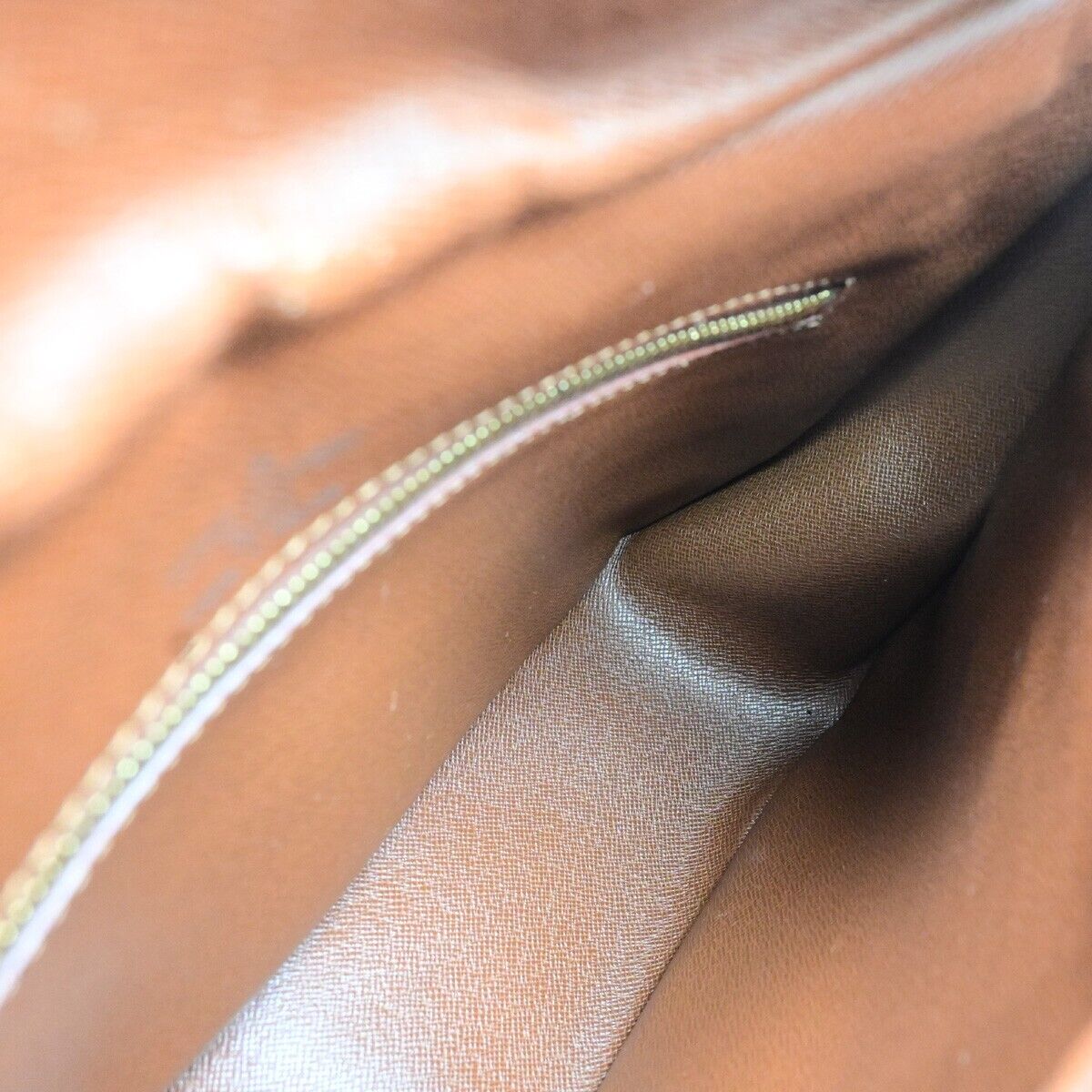 LOUIS VUITTON Boulogne 30 Shoulder Bag Monogram Leather Brown M51265 18ED944