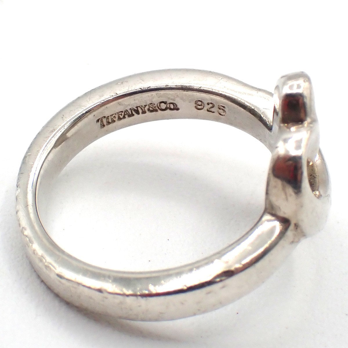 Tiffany & Co. Paloma Picasso Loving Heart Ring JP 11 US 6 Silver 925 01EG103