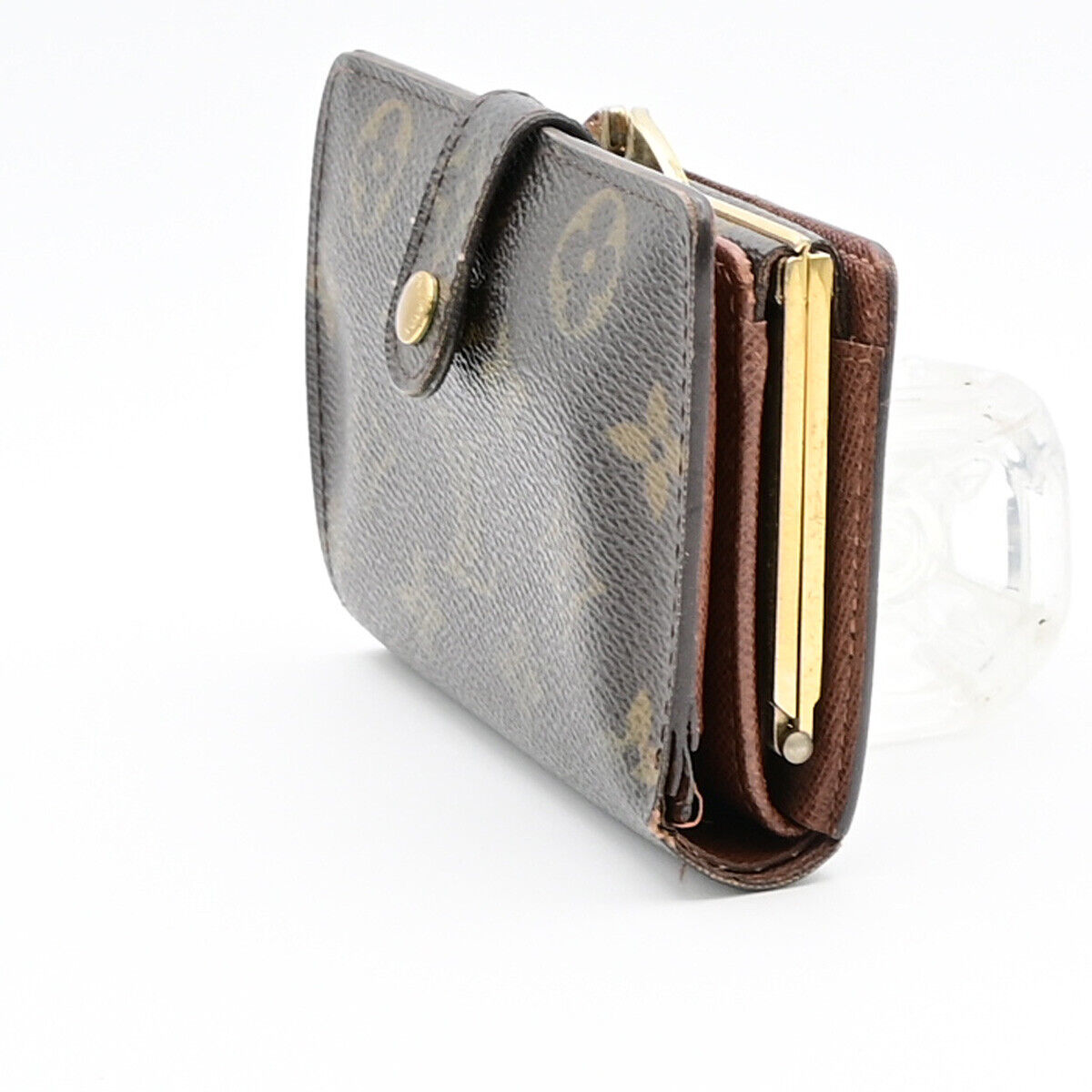 LOUIS VUITTON Porte Monnaie Viennois Bifold Wallet Monogram Brown M61663 01YE809