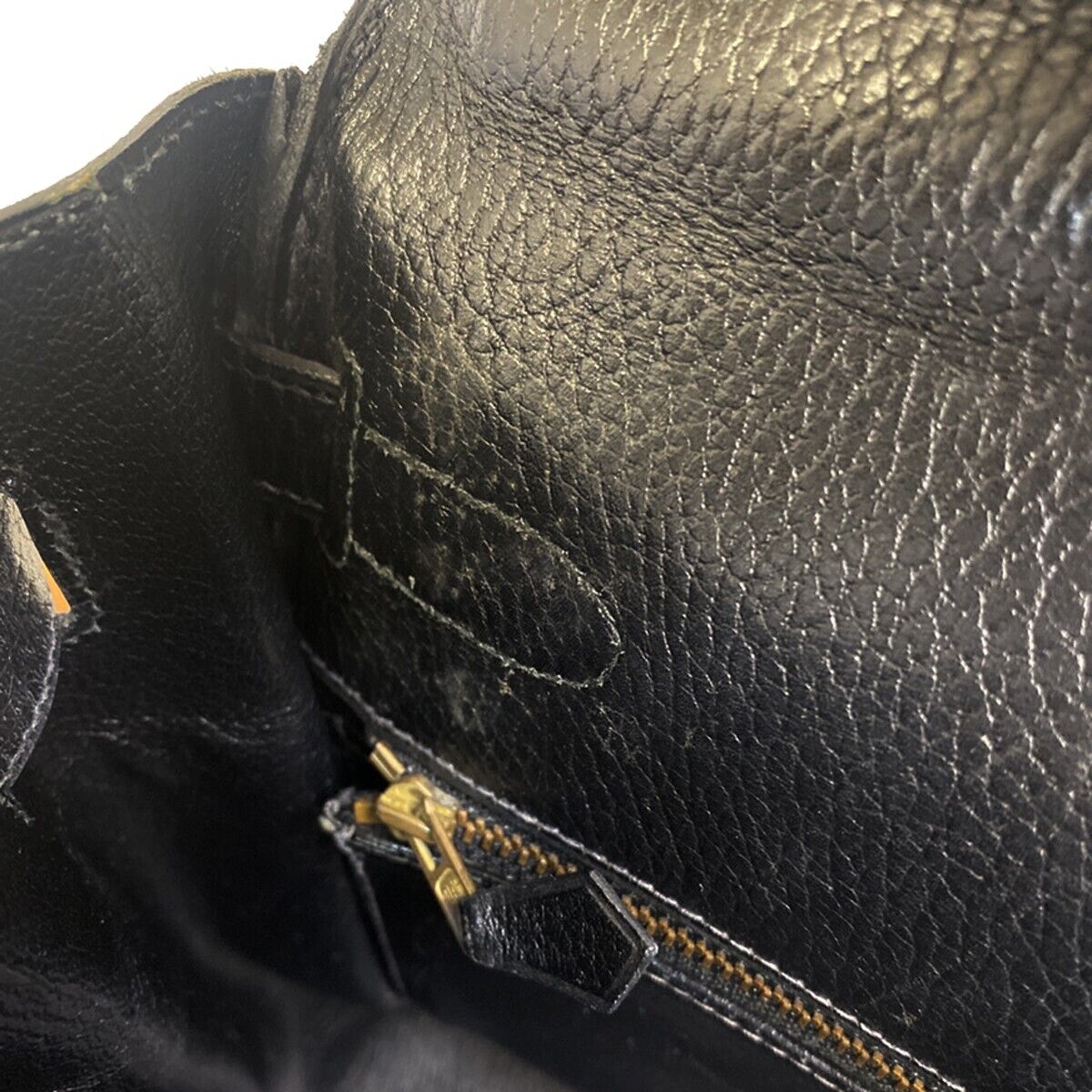 HERMES KELLY 35 2WAY HAND BAG TAURILLON CLEMENCE ◯V CADENA BLACK GHW 110LC493