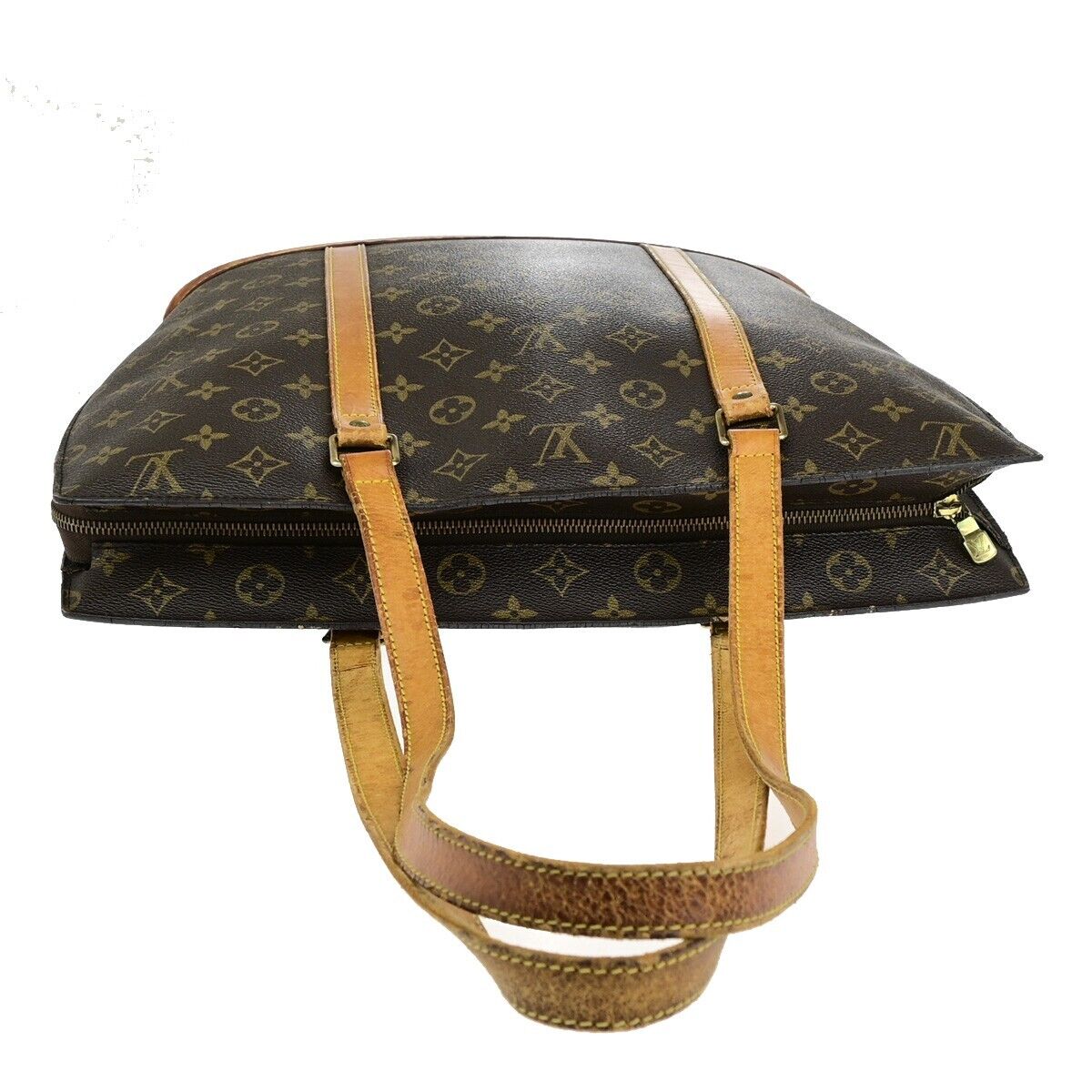 LOUIS VUITTON BABYLONE Shoulder Bag Monogram Leather Brown France M51102 33ED137