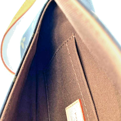 LOUIS VUITTON LV Pochette Marrell Bum Bag Monogram Leather Brown M51159 42KB863