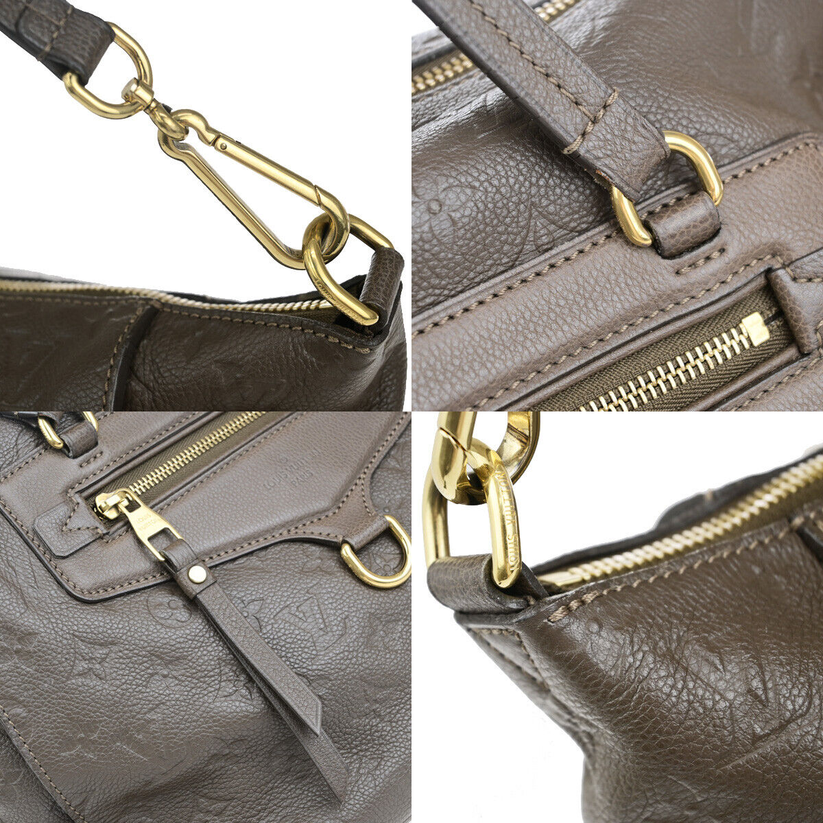 LOUIS VUITTON Lumineuse PM 2Way Shoulder Bag Monogram Empreinte M93409 14YG486