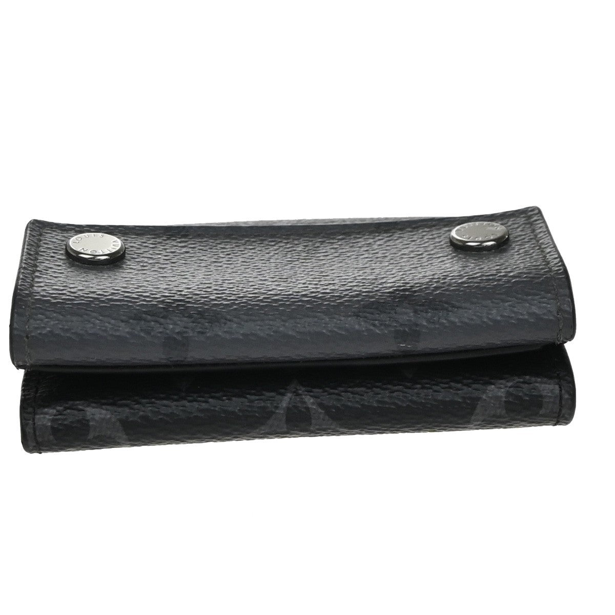 LOUIS VUITTON Discovery Compact Wallet Monogram Eclipse Reverse M45417 36KP206