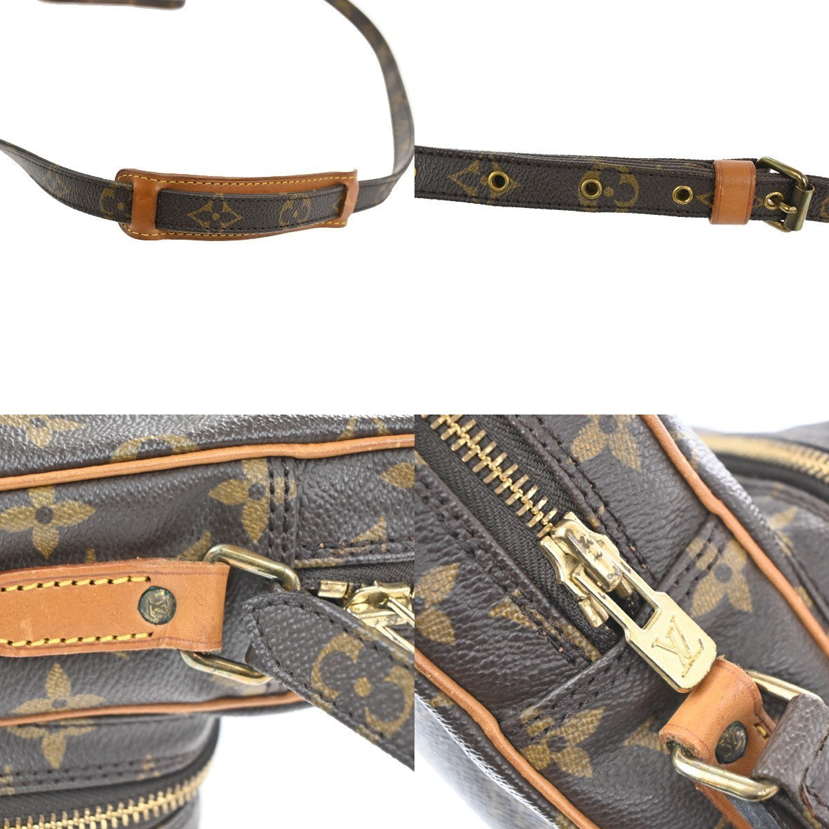 LOUIS VUITTON Amazon Crossbody Shoulder Bag Monogram Leather BN M45236 80KC148