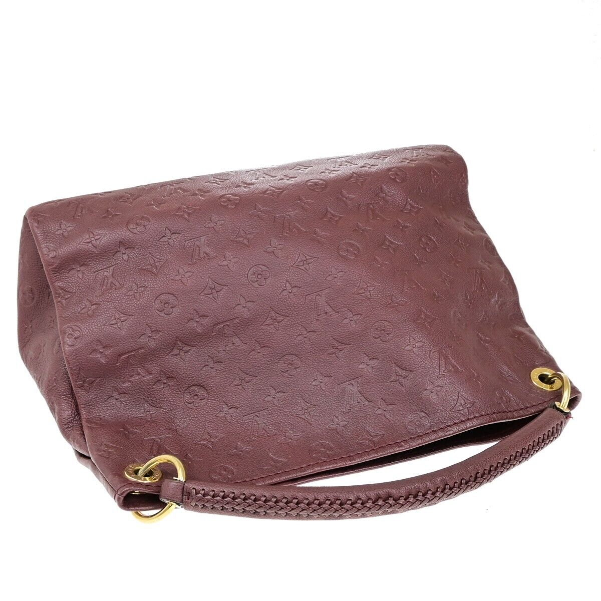 LOUIS VUITTON Artsy MM Shoulder Bag Monogram Empreinte Red M93451 614EE043