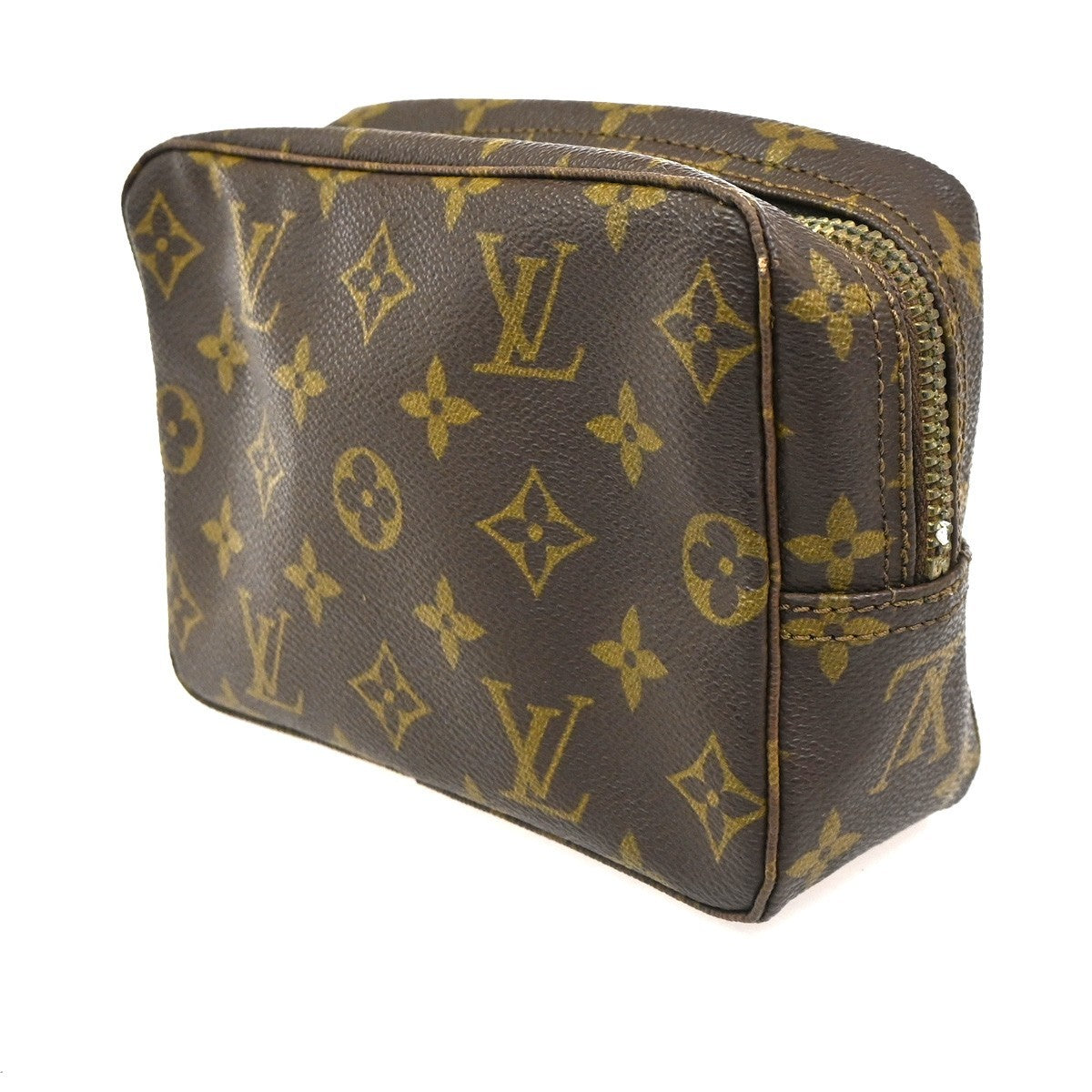LOUIS VUITTON Trousse Toilette 18 Clutch Hand Bag Monogram Brown M47526 61CA760