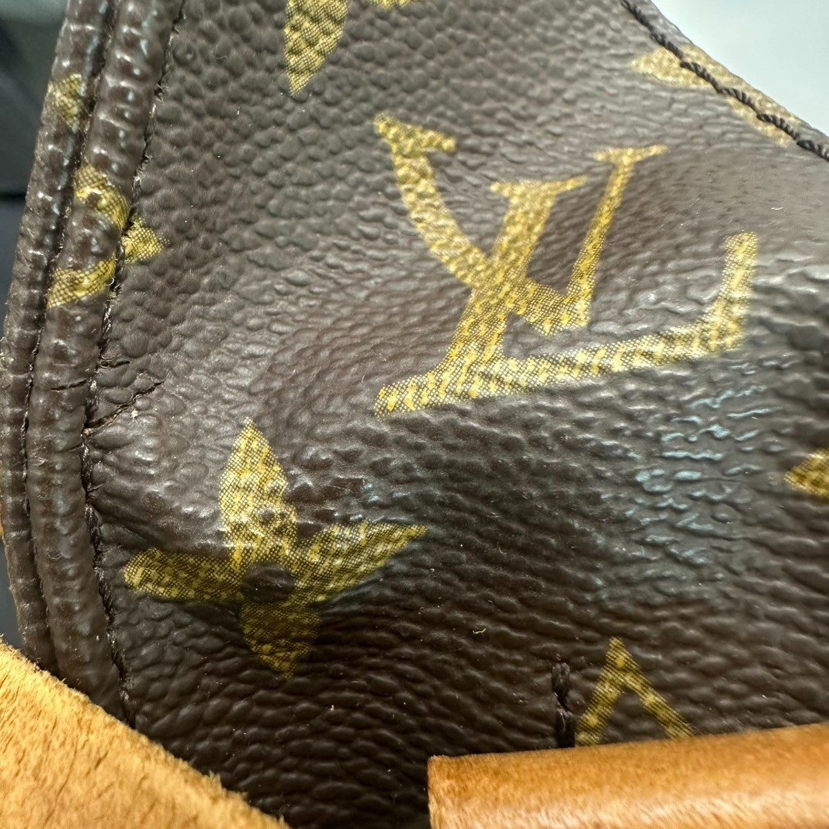 LOUIS VUITTON Cartouchiere MM Shoulder Bag Monogram Leather Brown M51253 39CA709