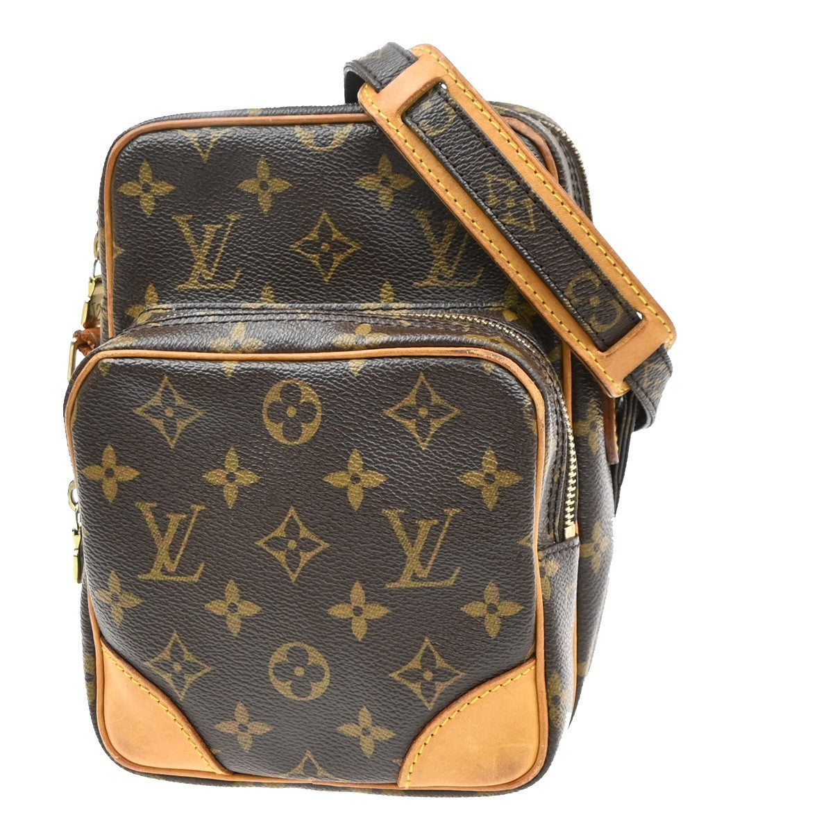 LOUIS VUITTON Amazon Crossbody Shoulder Bag Monogram Leather BN M45236 33SA011