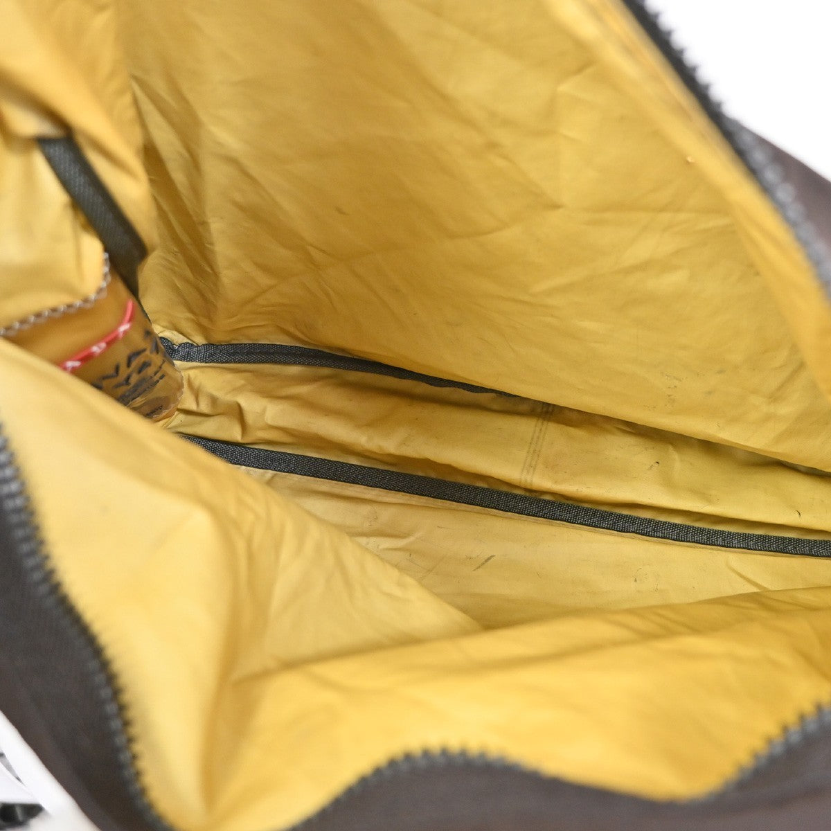 PRADA  Sport Line Shoulder Crossbody Bag Nylon Leather Canvas Brown SHW 01KD085