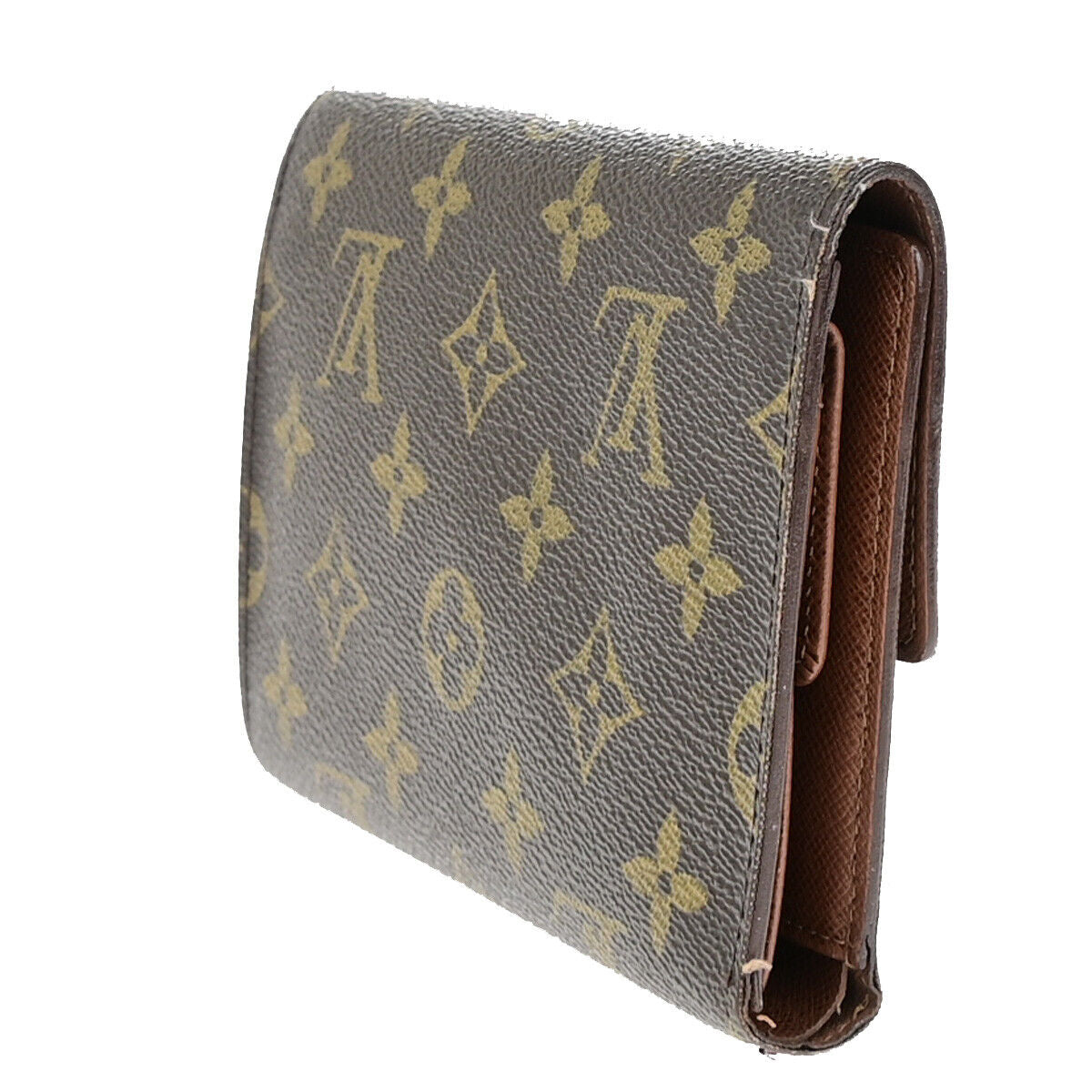 LOUIS VUITTON Porte Tresor Etui Papier Trifold Wallet Monogram BN M61202 01YE842