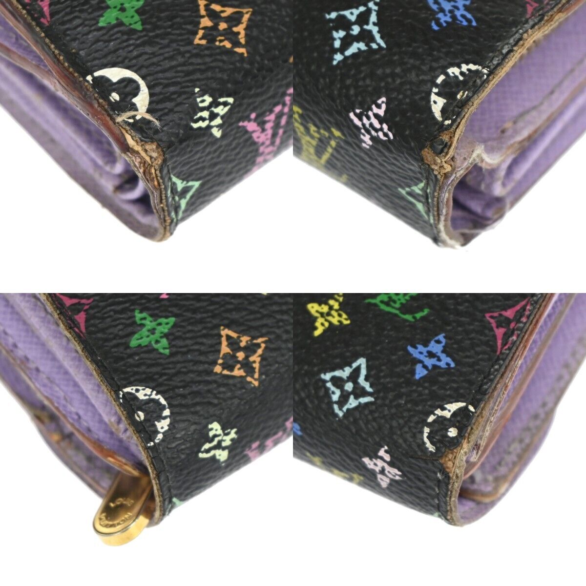 LOUIS VUITTON Portefeuille Joy Trifold Wallet Monogram Multi BK M60283 04EA245