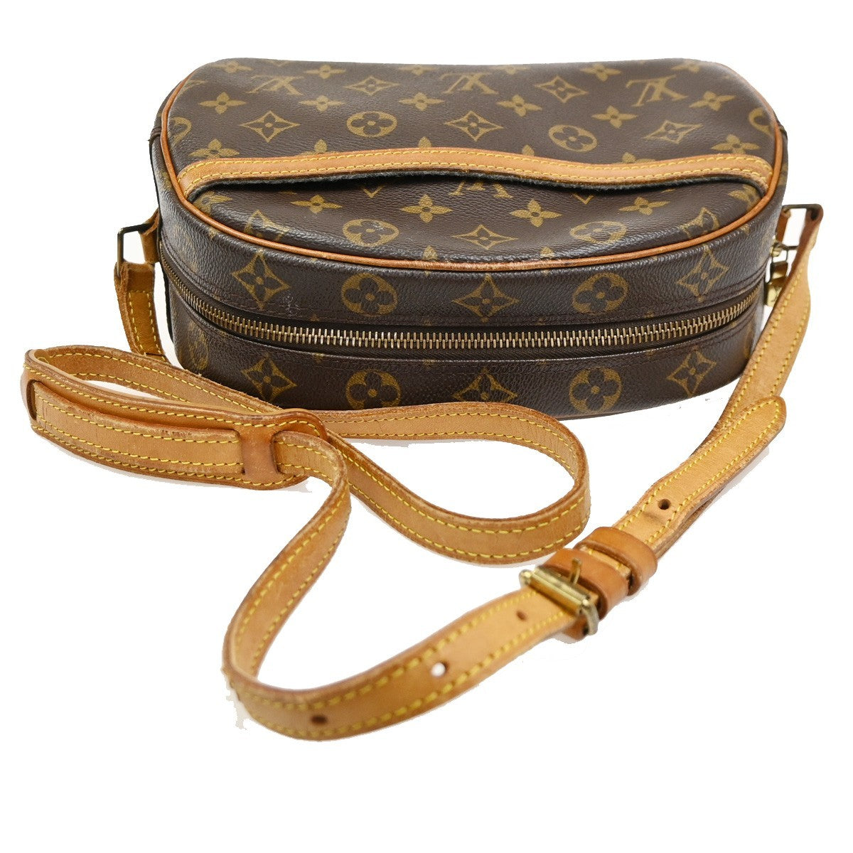LOUIS VUITTON Blois Crossbody Shoulder Bag Monogram Leather Brown M51221 85CA730