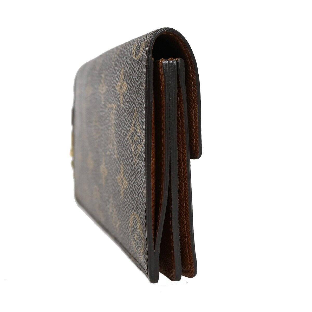 LOUIS VUITTON Portefeuille Accordeon Long Wallet Monogram Brown M58008 64FA105