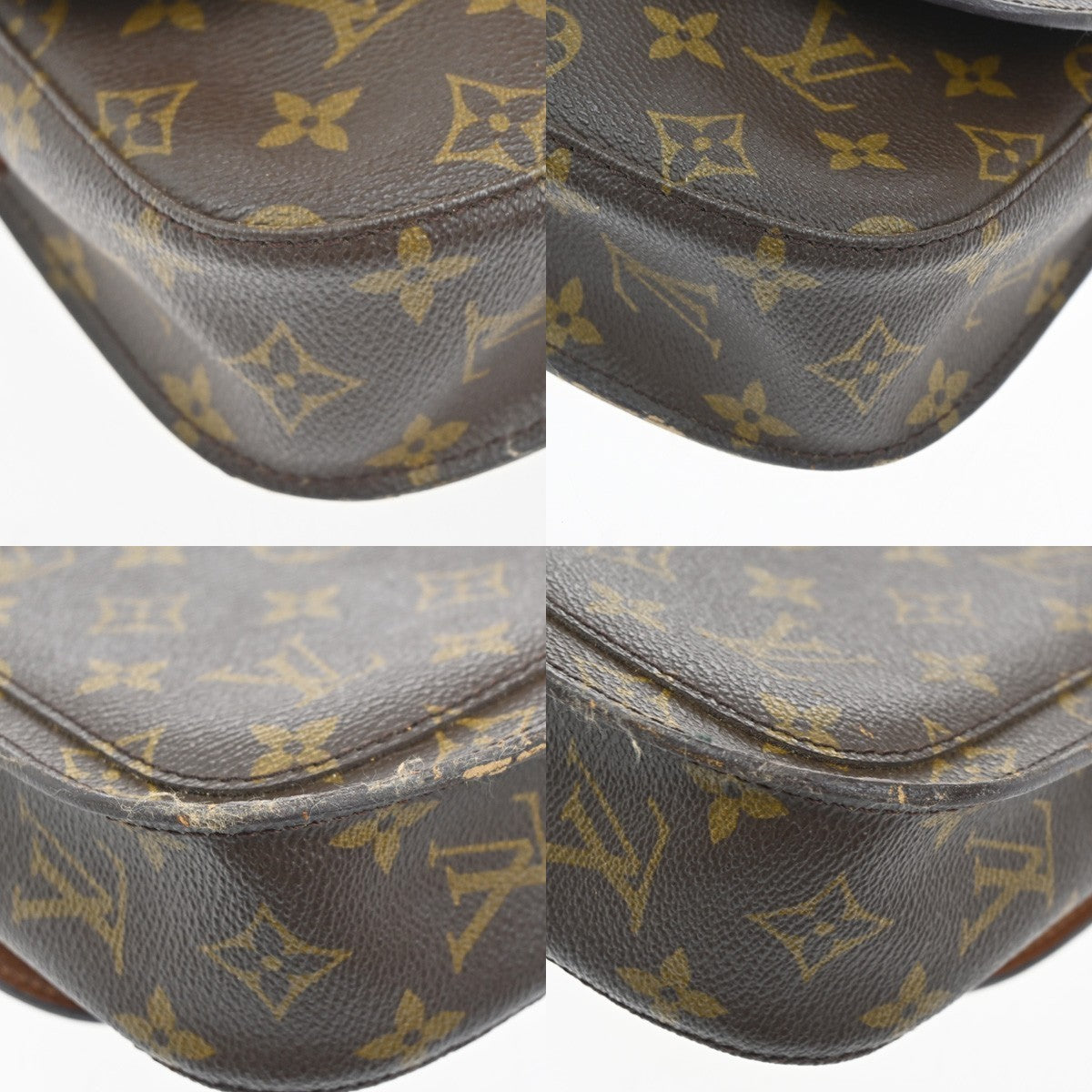 LOUIS VUITTON Mini Saint Cloud Shoulder Bag Monogram Leather BN M51244 35KP461