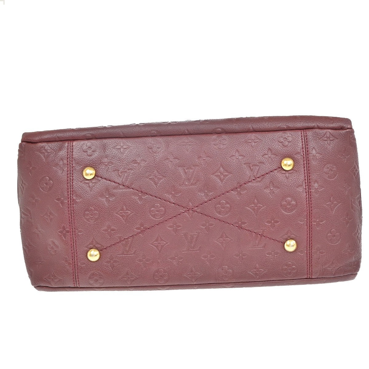 LOUIS VUITTON Artsy MM Shoulder Bag Monogram Empreinte Red M93451 614KP192