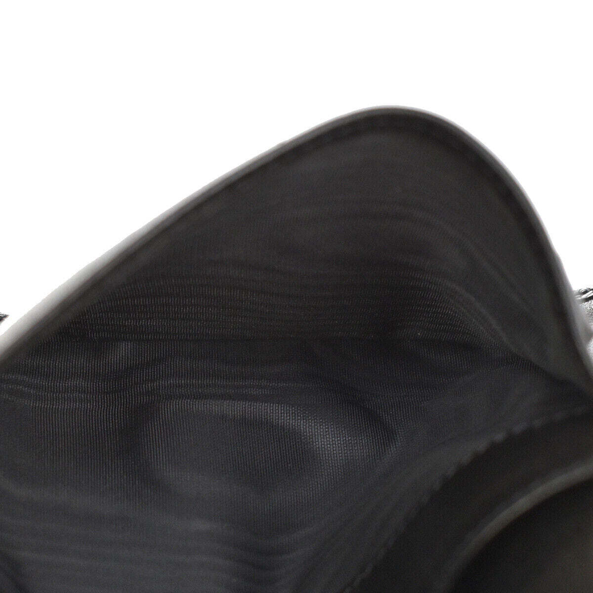 CHANEL CC Logo Trifold Wallet Purse Caviar Skin Leather Black Italy 30YB628